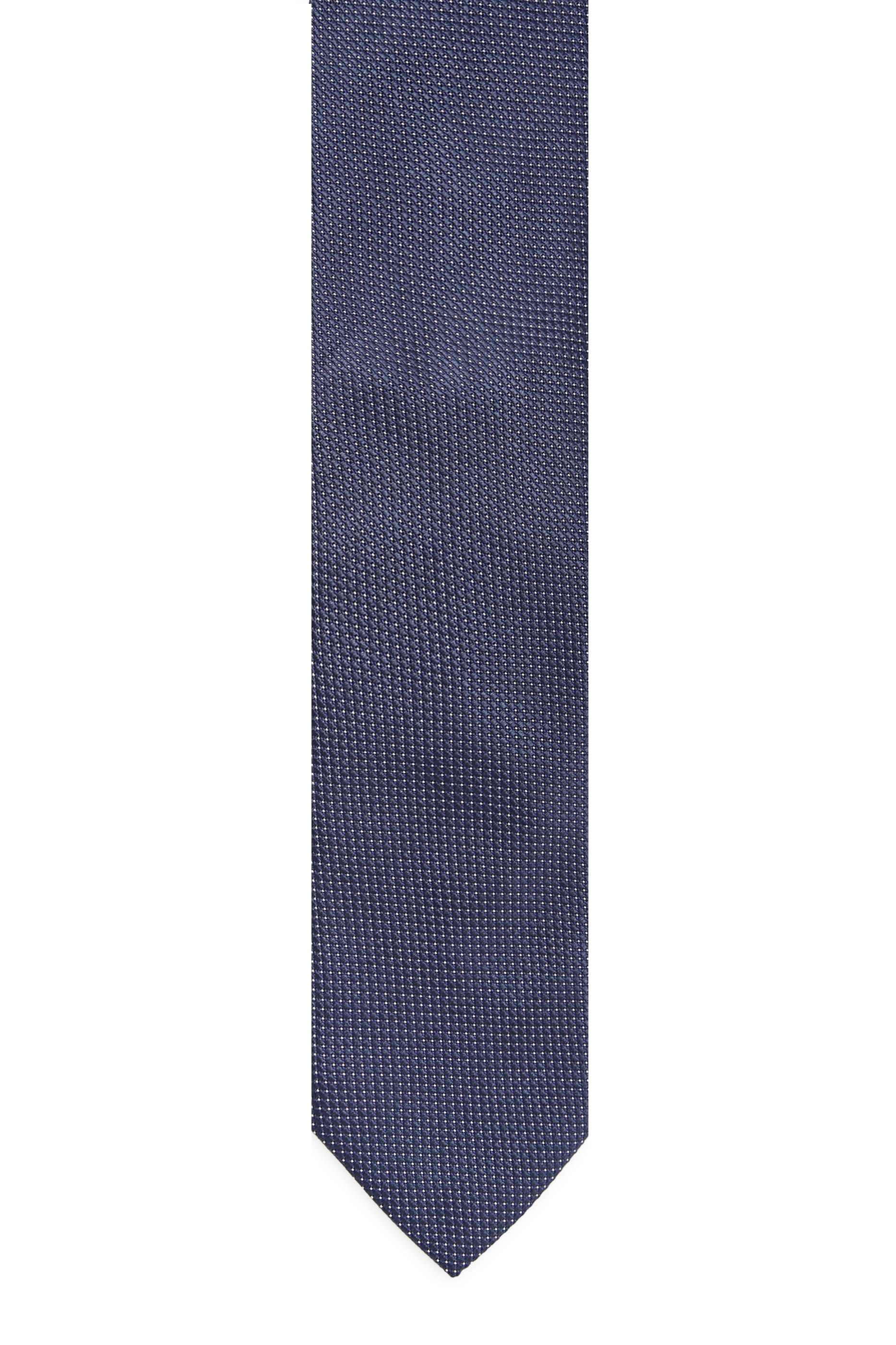 ربطة عنق بنقشة نقاط نسيج حرير 