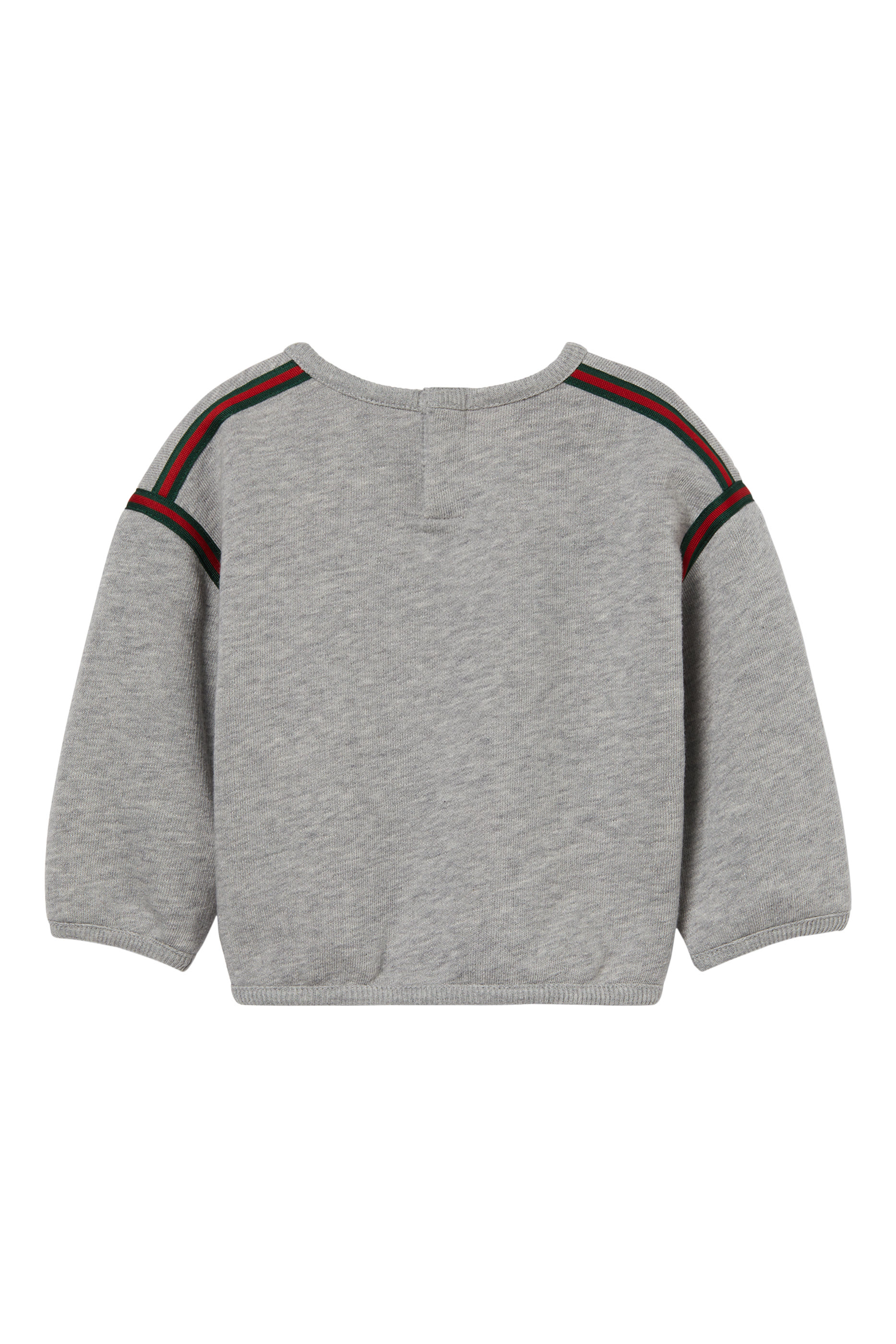 سويت شيرت بطبعة شعار الماركة قطن للأطفال