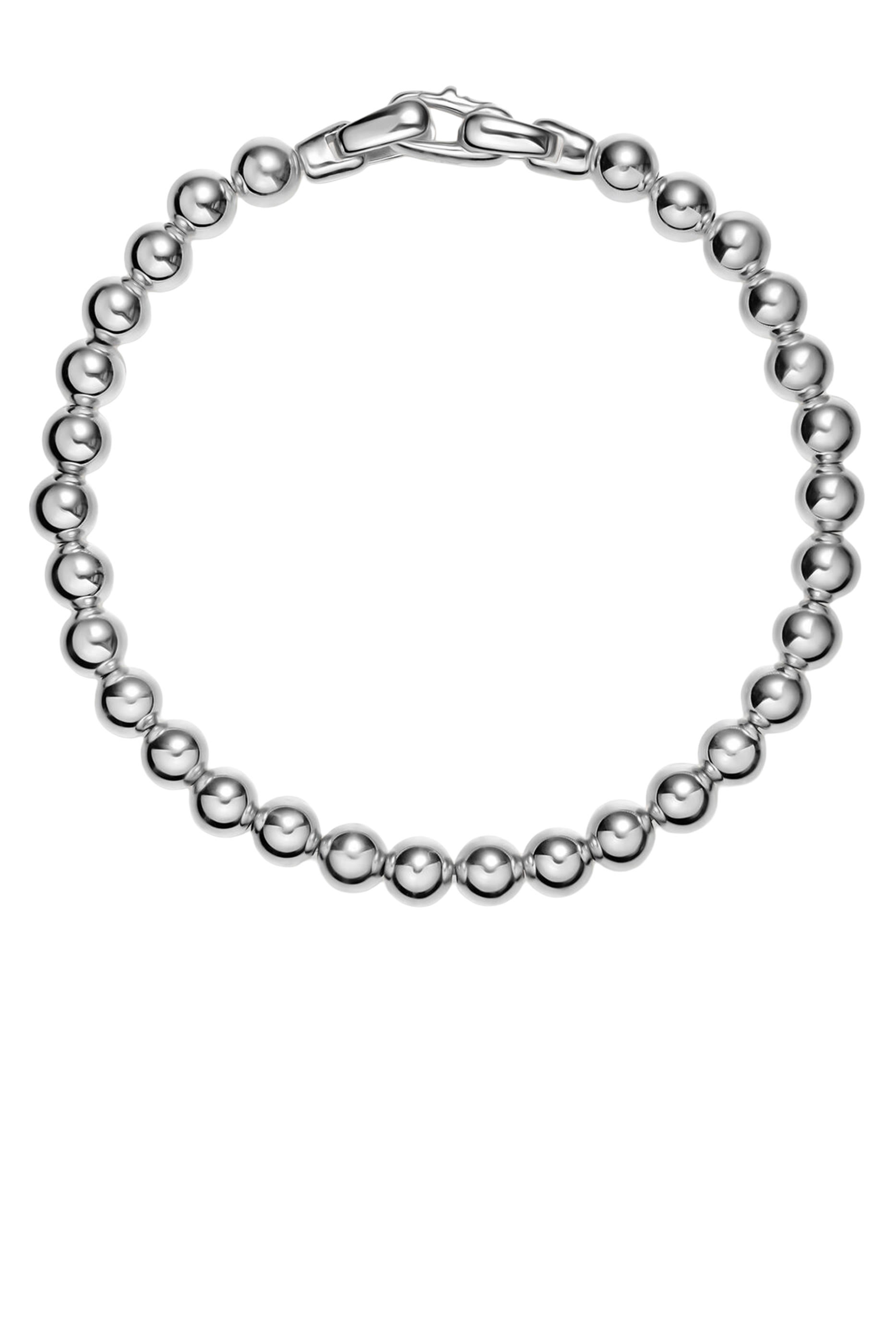 سوار سبيريتشوال بخرز بتصميم مسبحة فضة إسترلينية