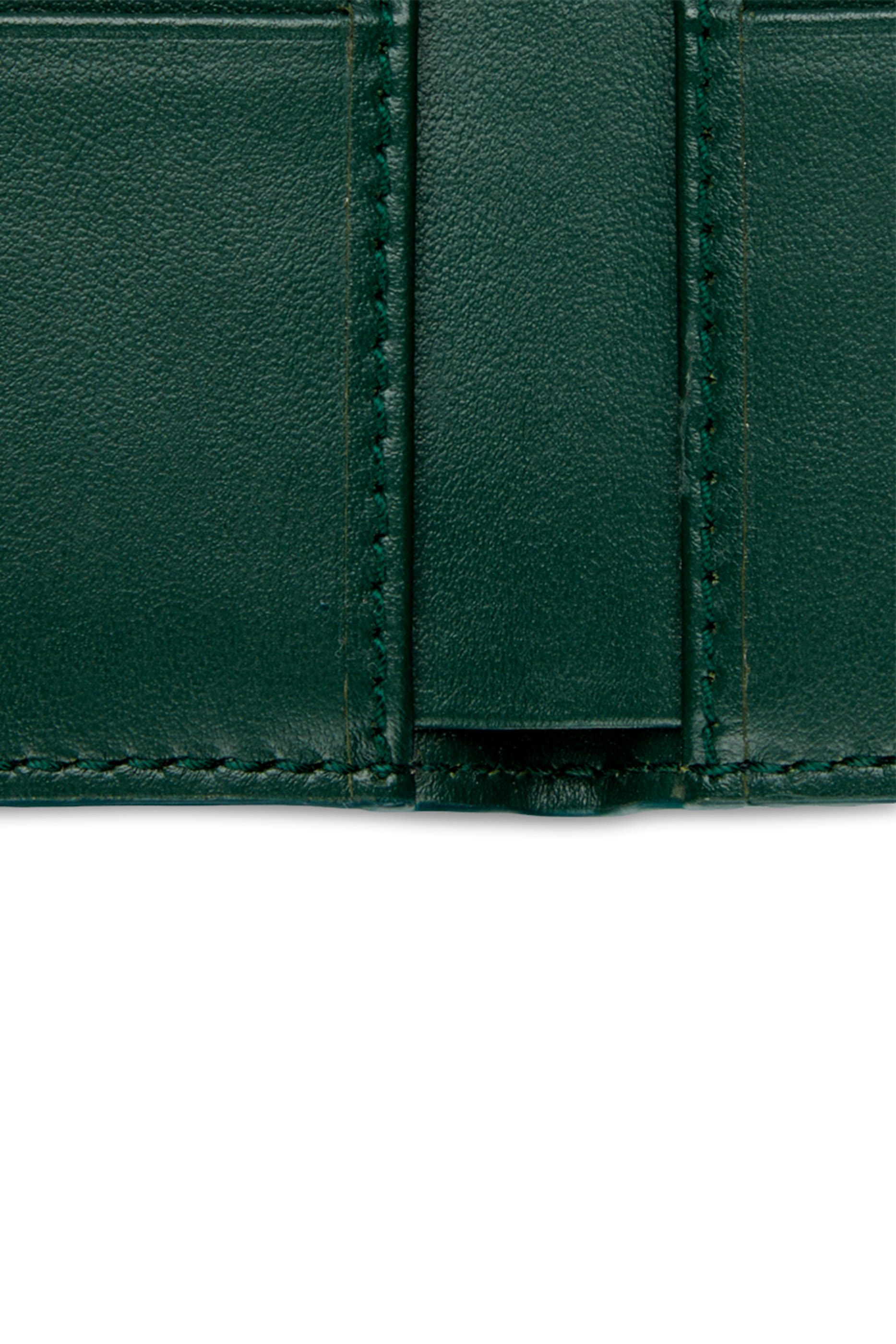 محفظة ثنائية الطي بشعار الماركة