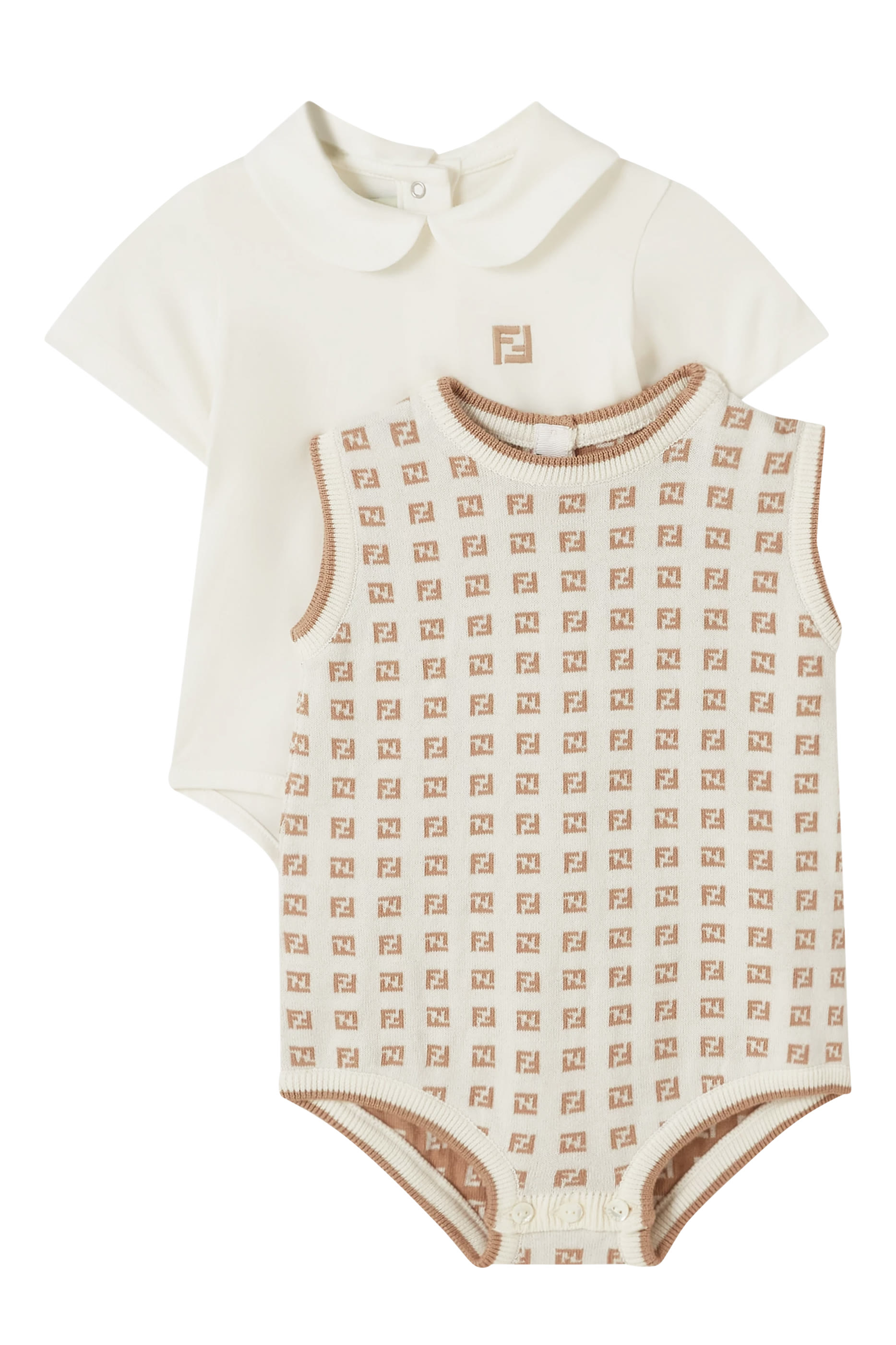 طقم جمبسوت قطن للأطفال، قطعتين