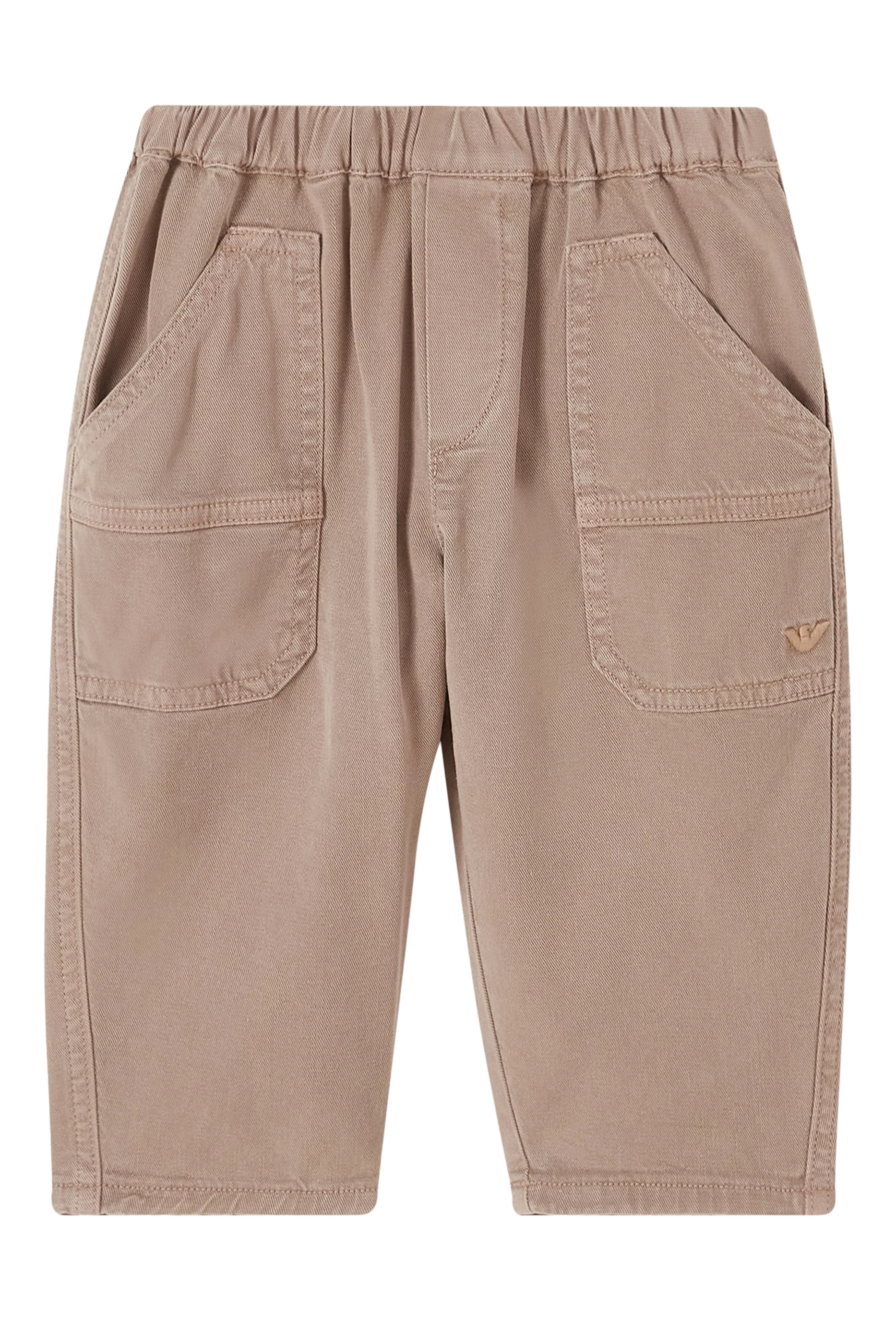 بنطال بشعار الماركة بحجم صغير للأطفال