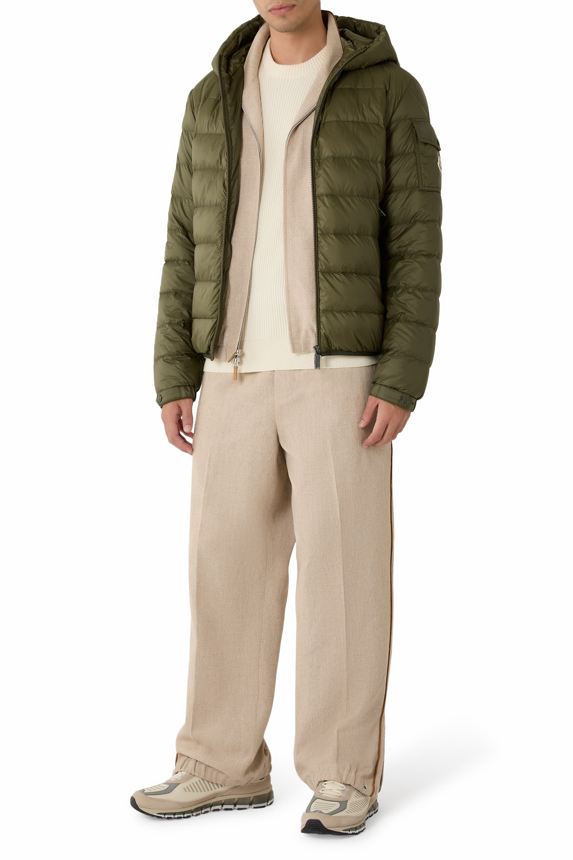 Najan Hooded Short Down Jacket