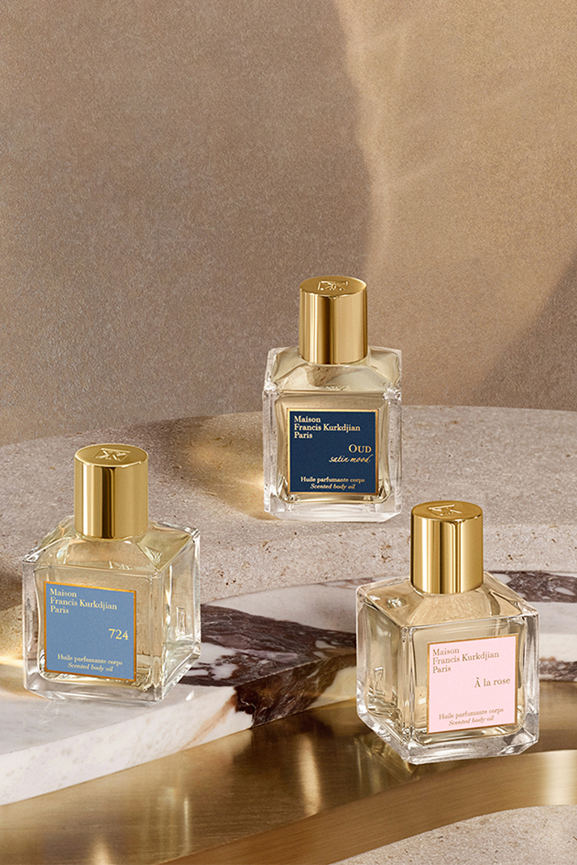 زيت جسم معطر آلا روز، 70 ملل