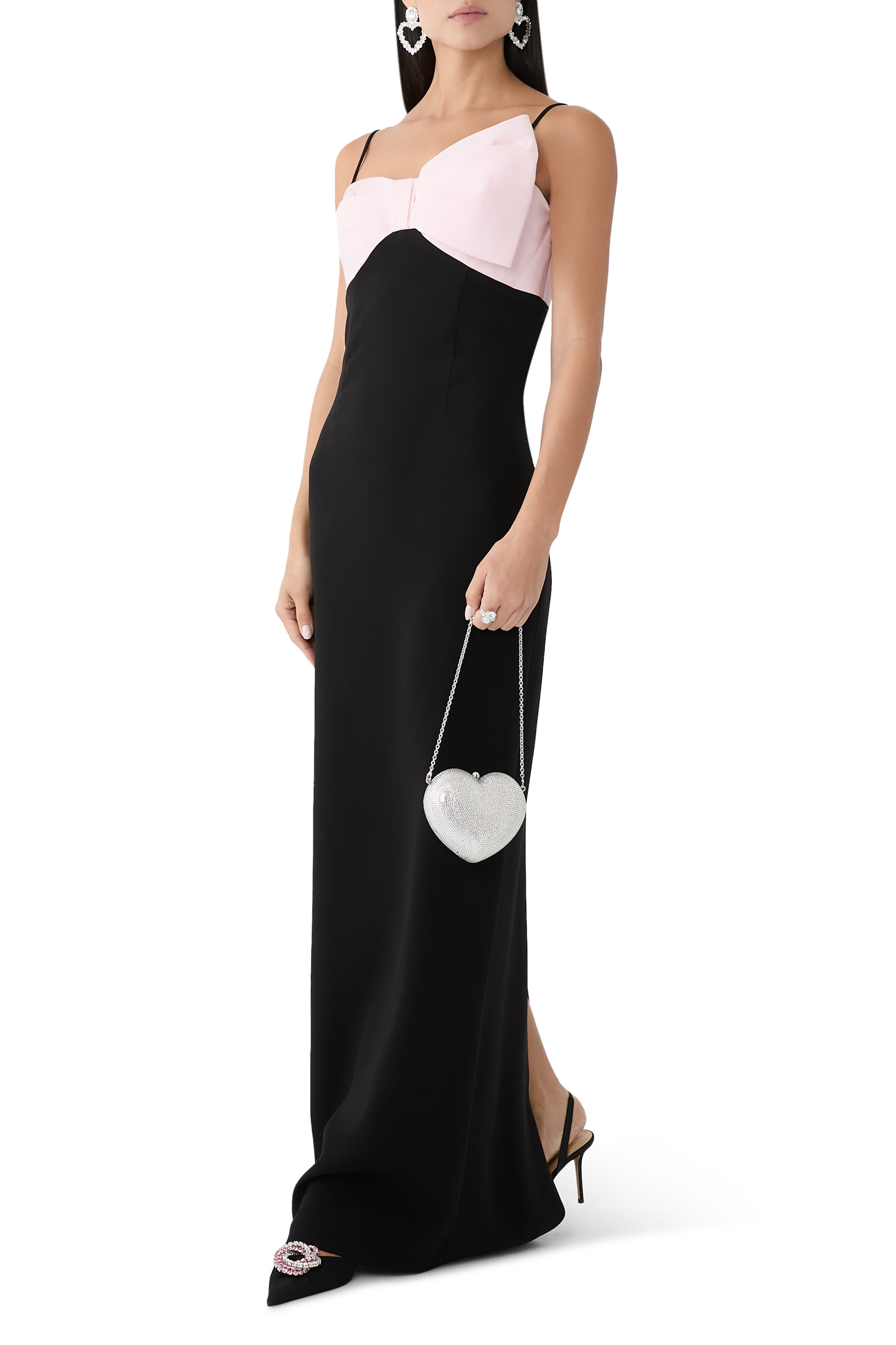 حقيبة كلاتش لامور بوتيت كور مرصع بكريستال