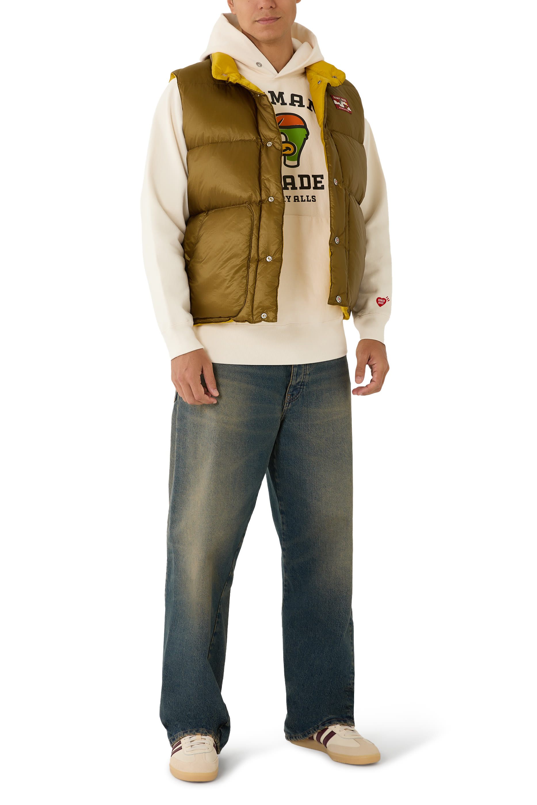 فيست بتصميم بوجهين مبطن بزغب