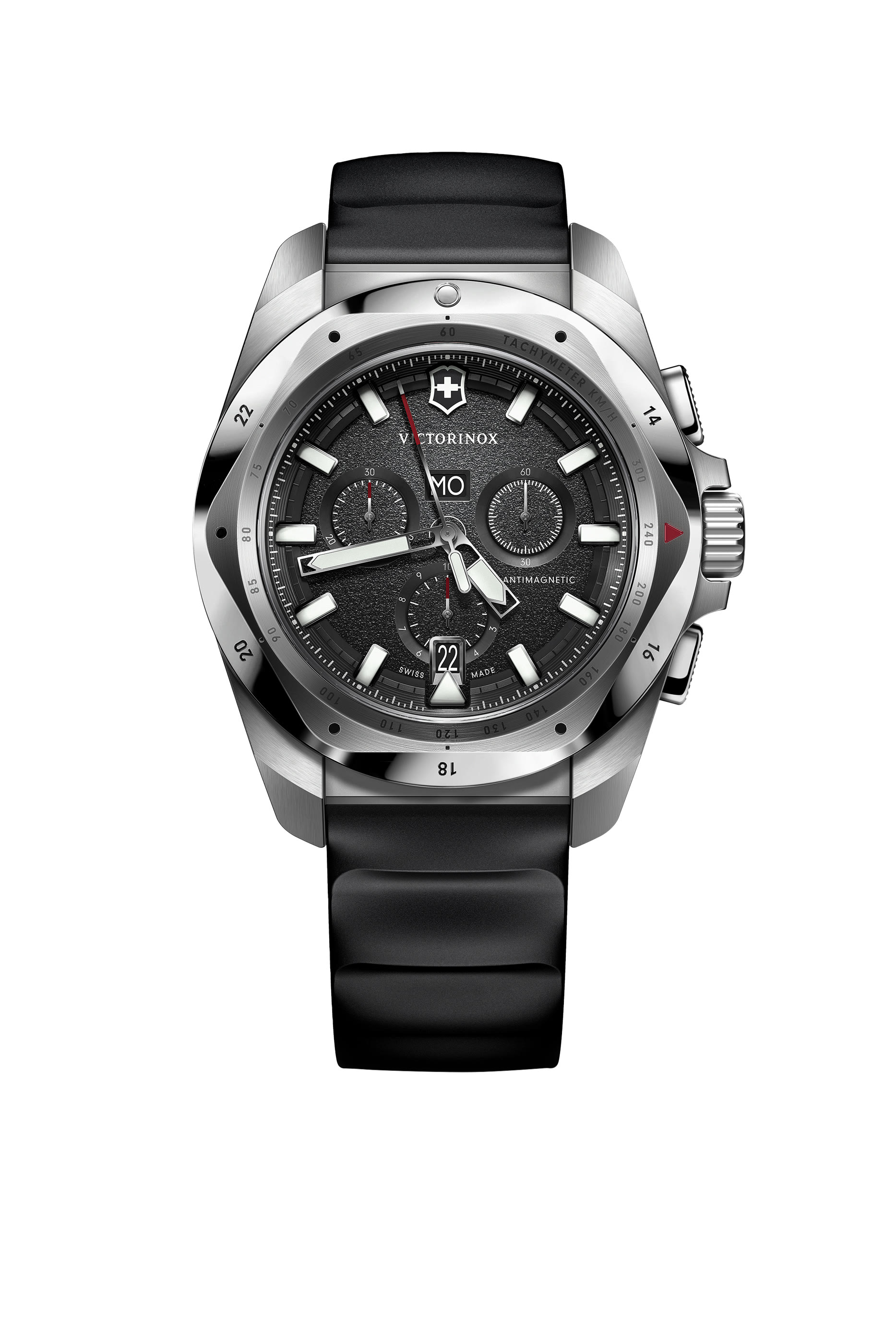 ساعة اي ان او اكس كرونو، مطاط وستانلس ستيل