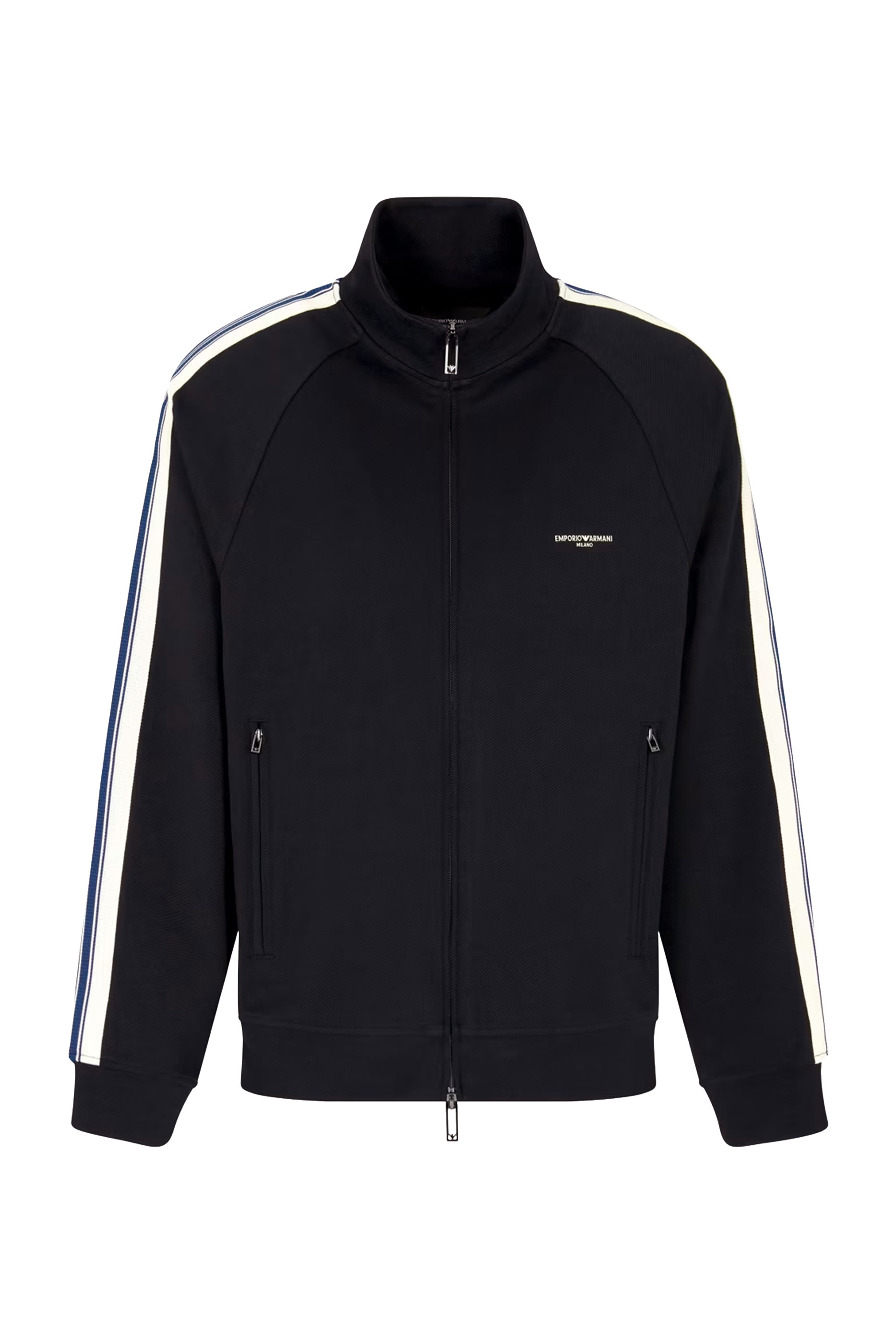 سويت شيرت بسحاب وشعار الماركة