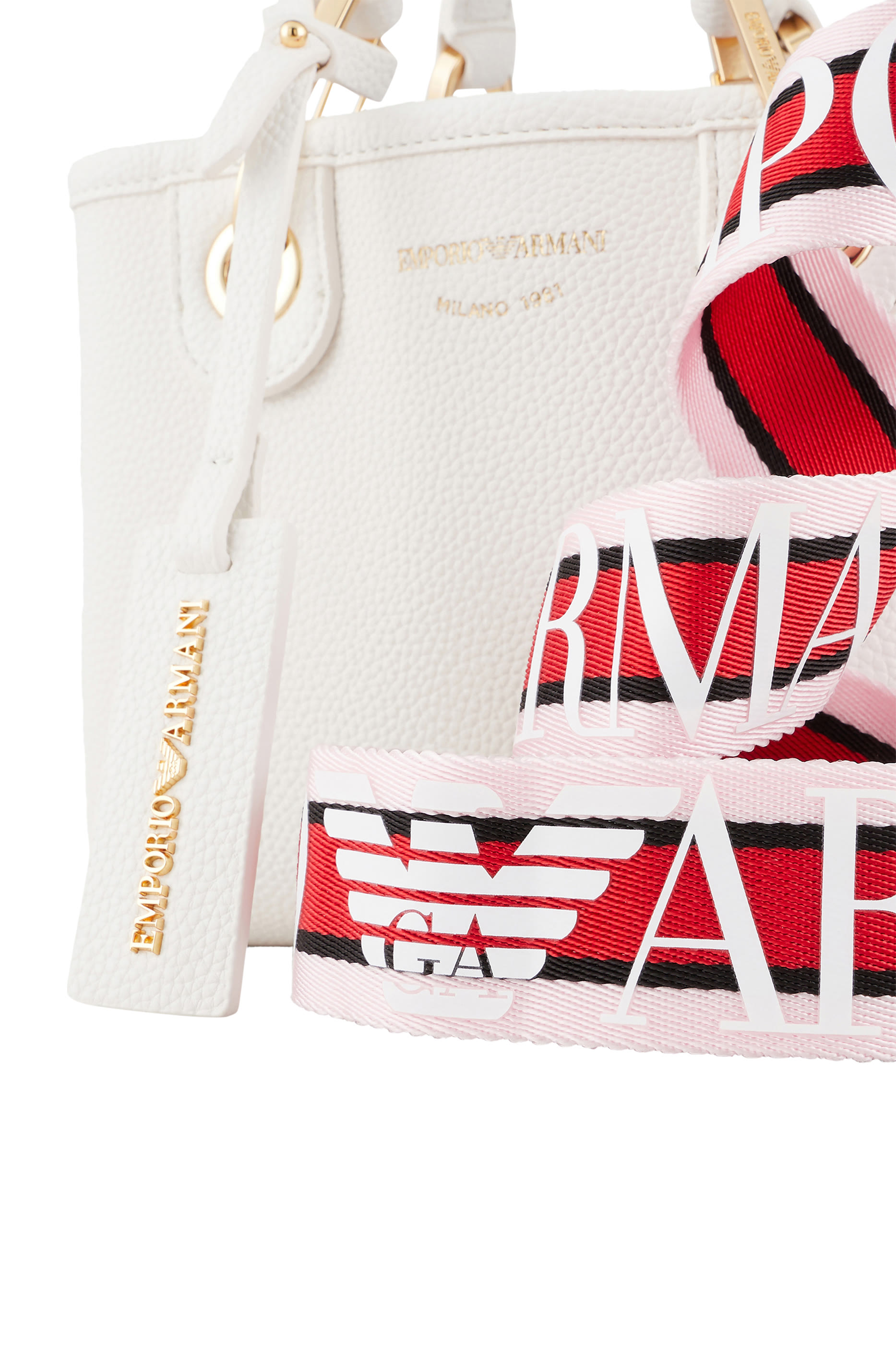 حقيبة يد ماي إي أي صغيرة بطبعة جلد غزال