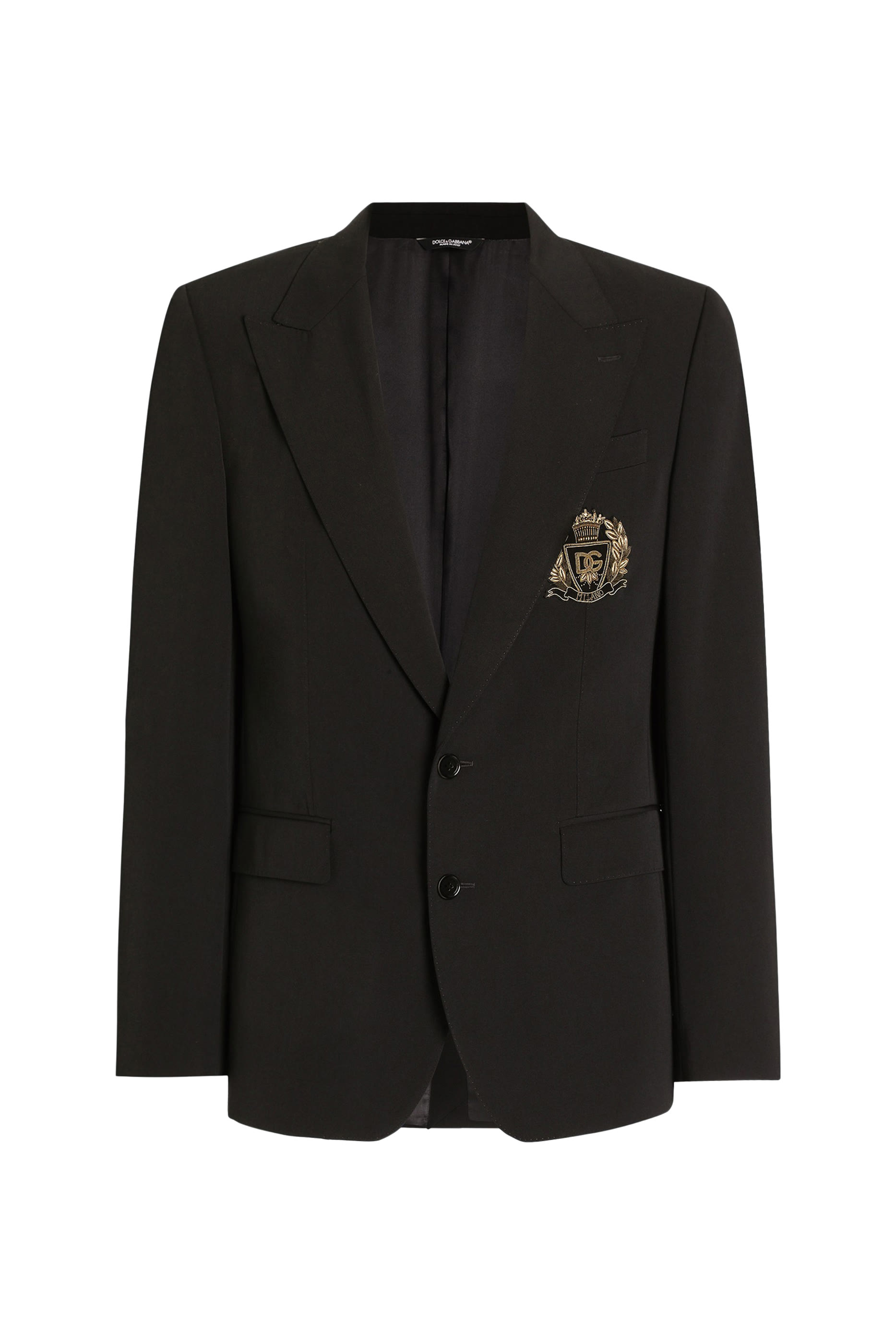  جاكيت سيسيليا خفيف بصف أزرار مزين بشعار الماركة