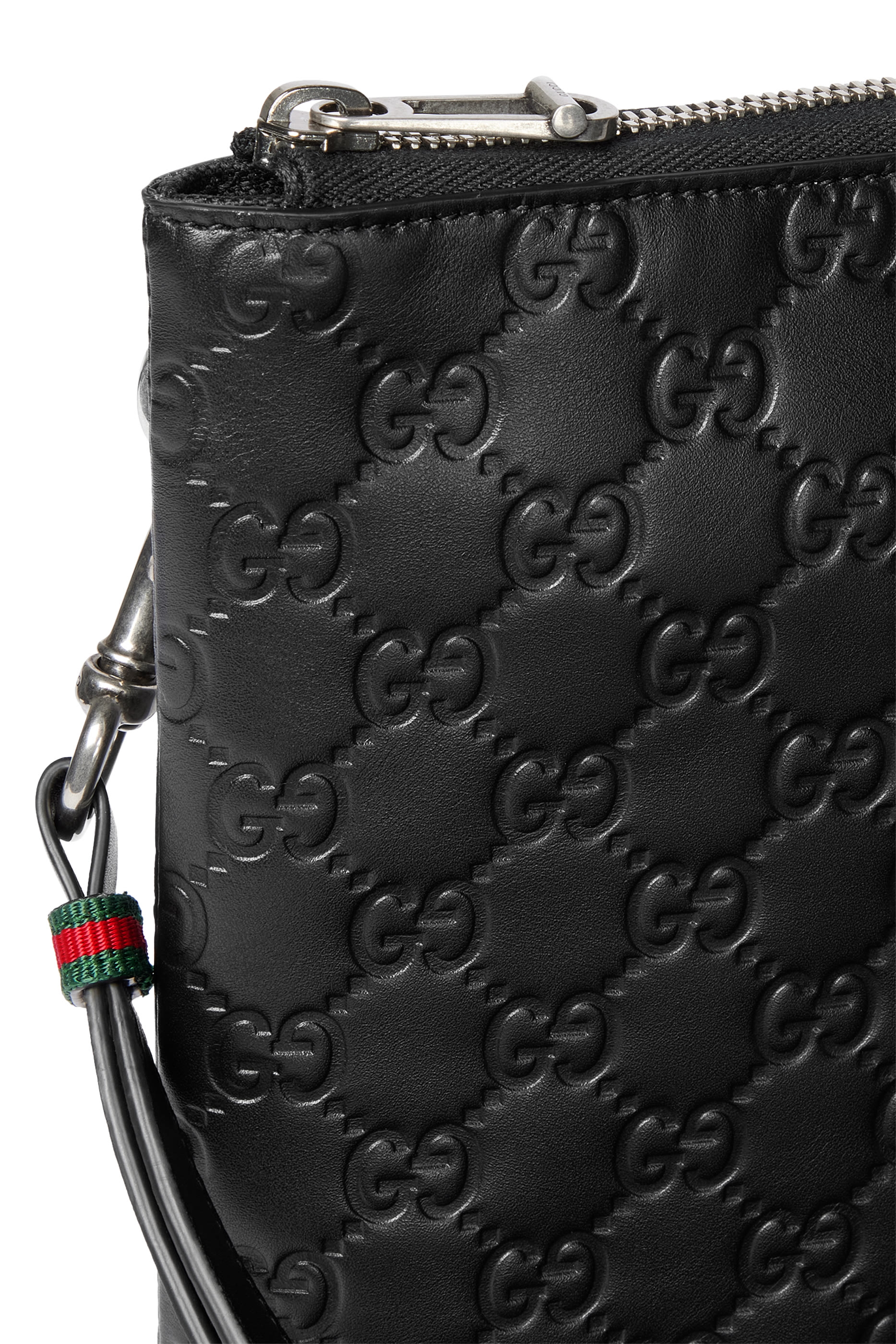 كلاتش بنقشة حرفي شعار الماركة