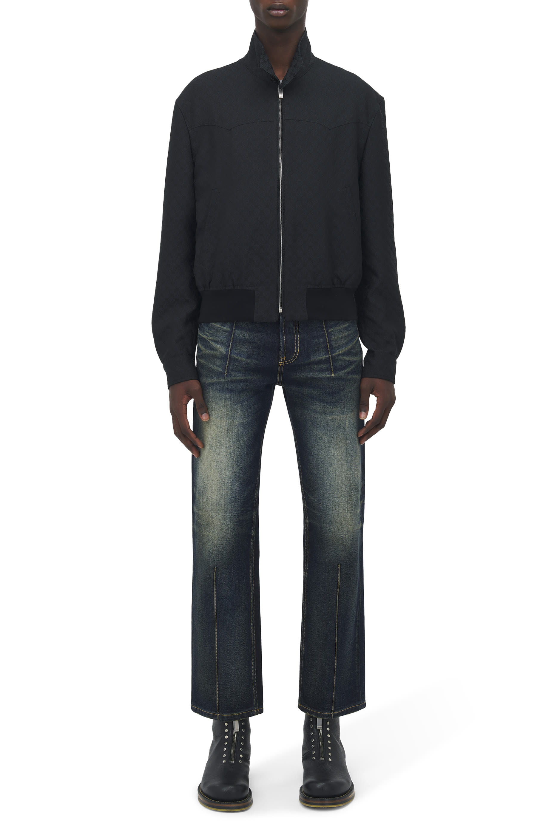 جاكيت هارينغتون قصير