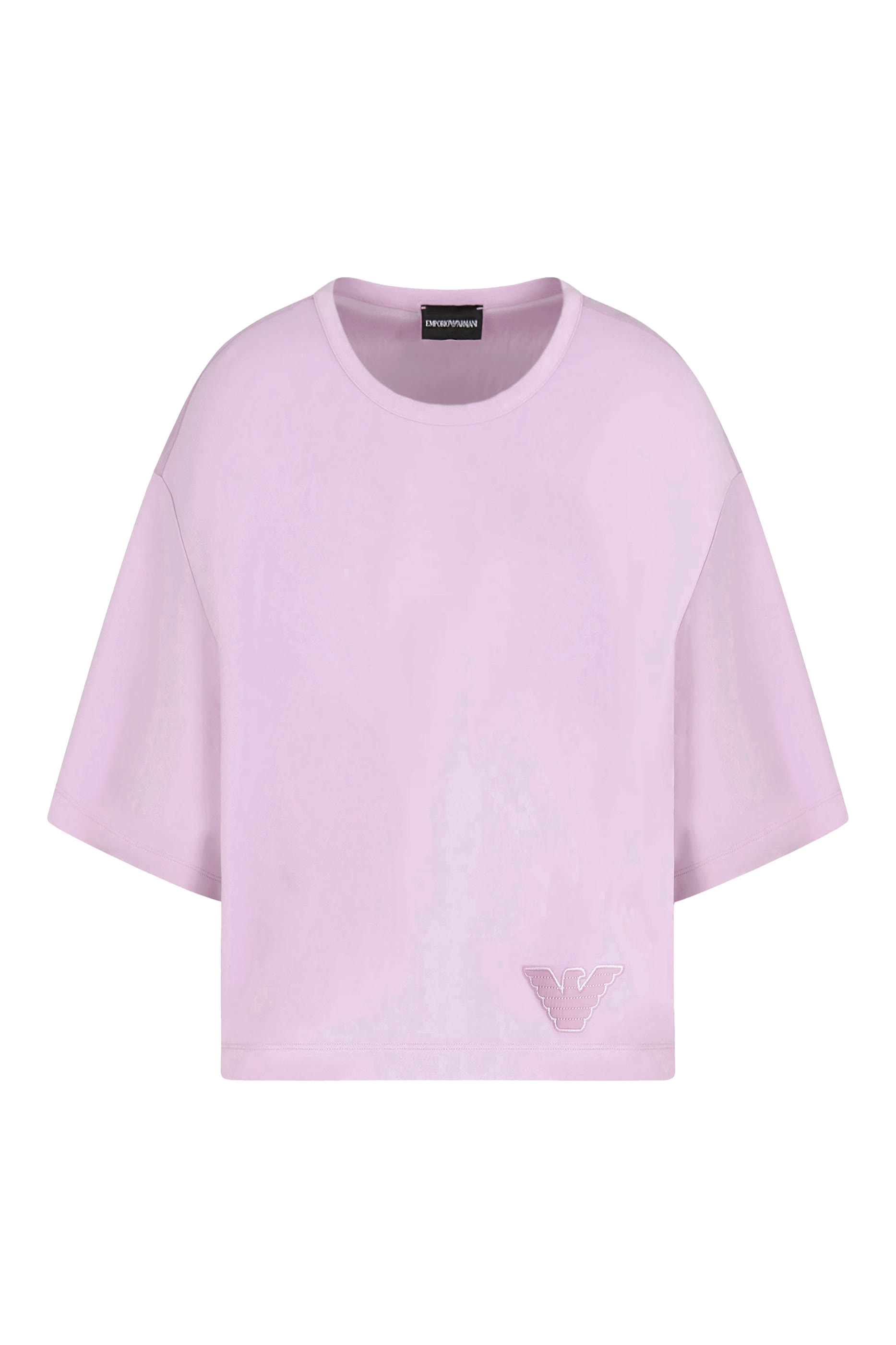 تيشيرت بأكمام قصيرة بشعار الماركة