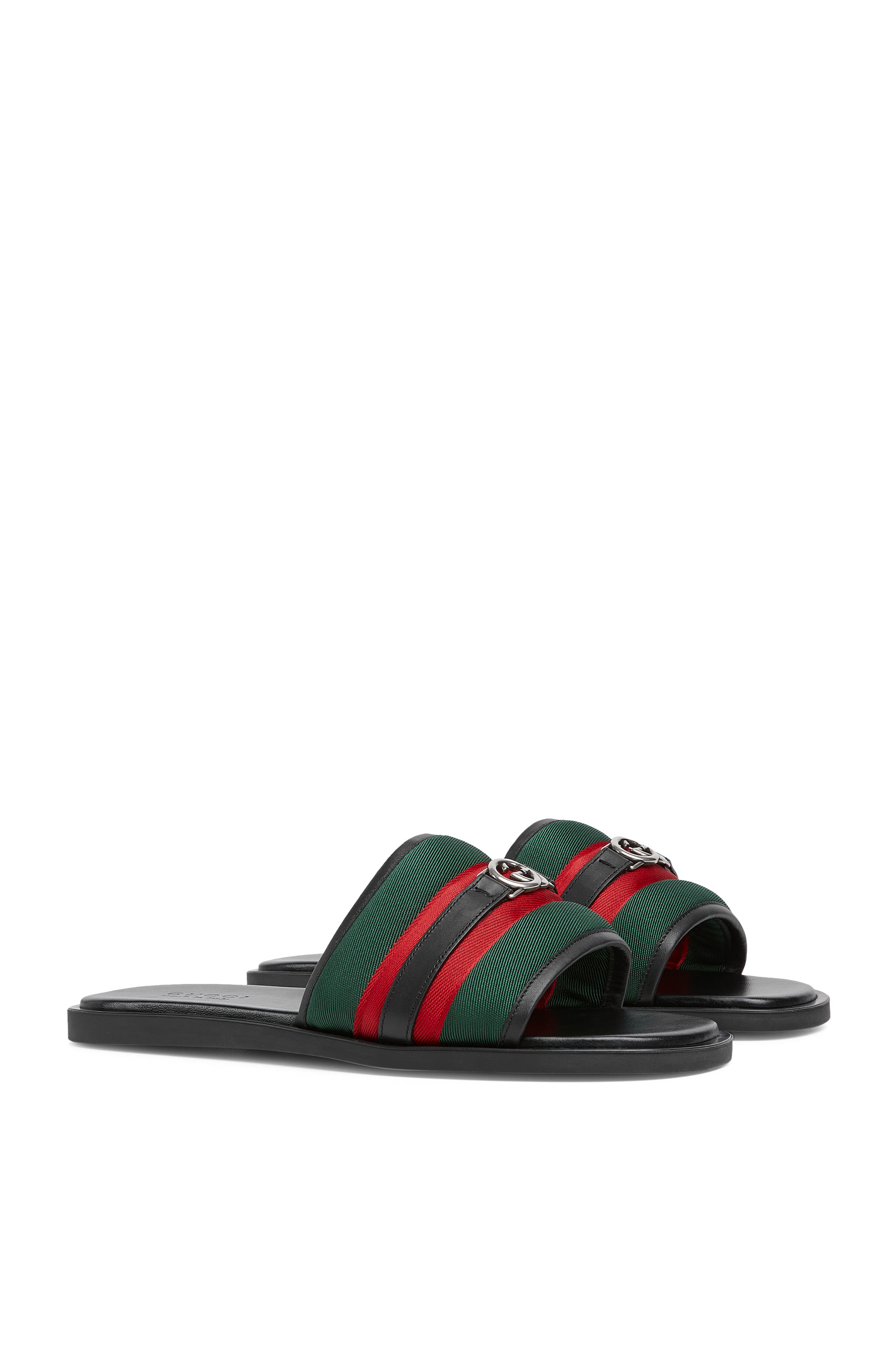 Interlocking G Slide Sandals