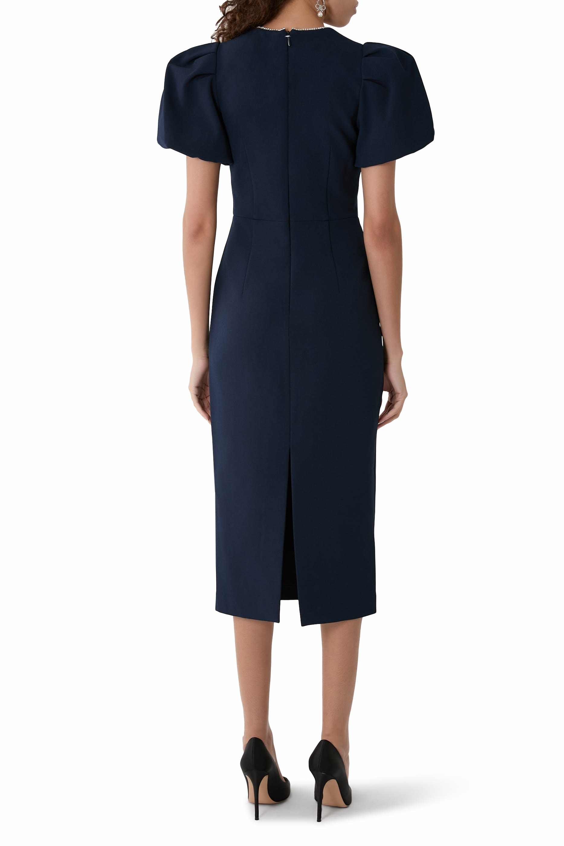 فستان نيمي متوسط الطول