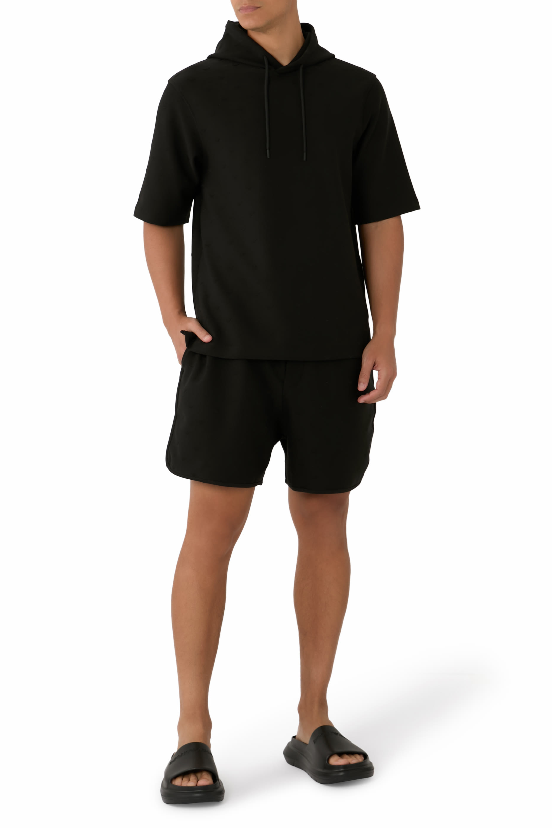 هودي مزين بشعار الماركة ليوسيل مختلط