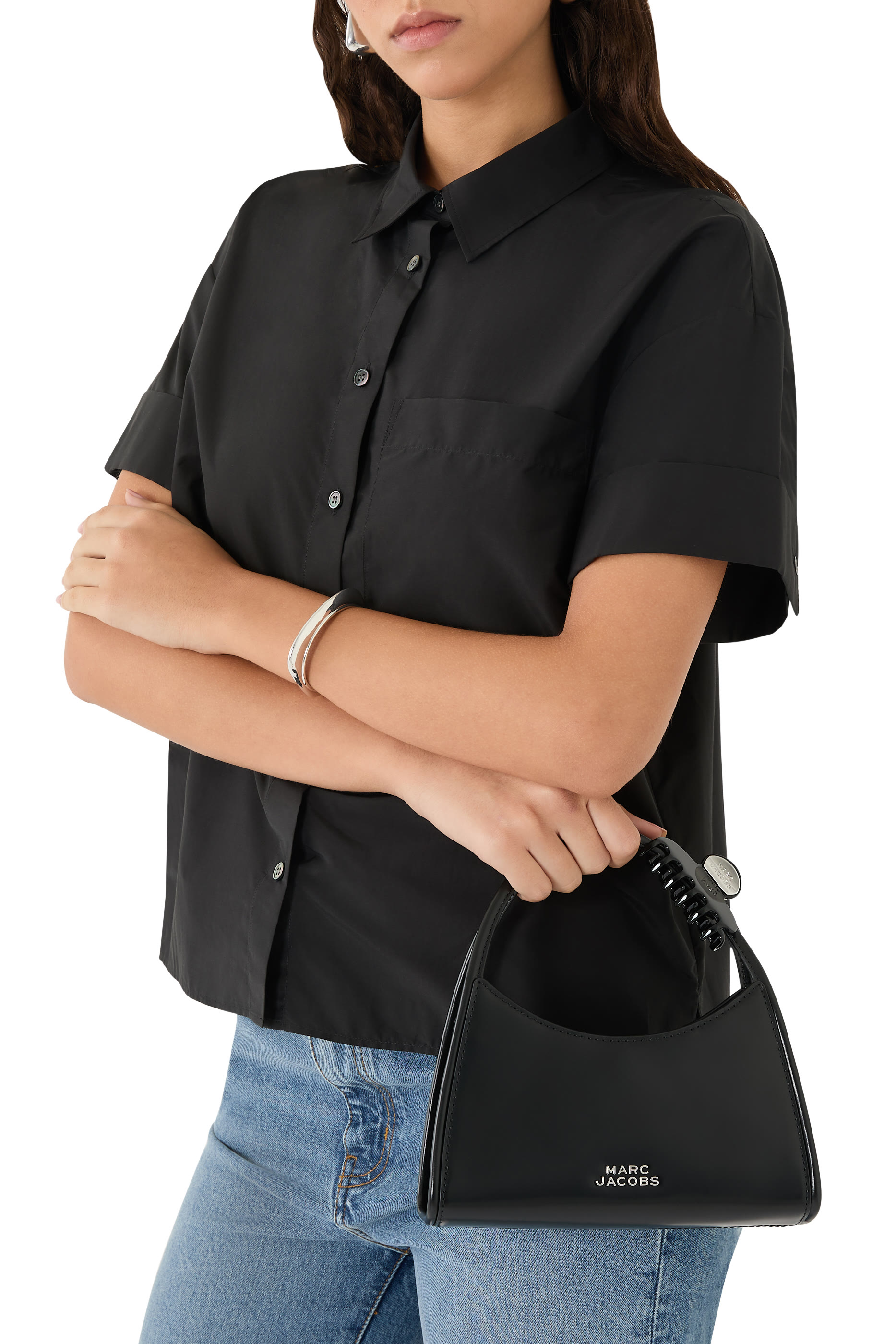 حقيبة كروس ذا غلام بمشبك شعر