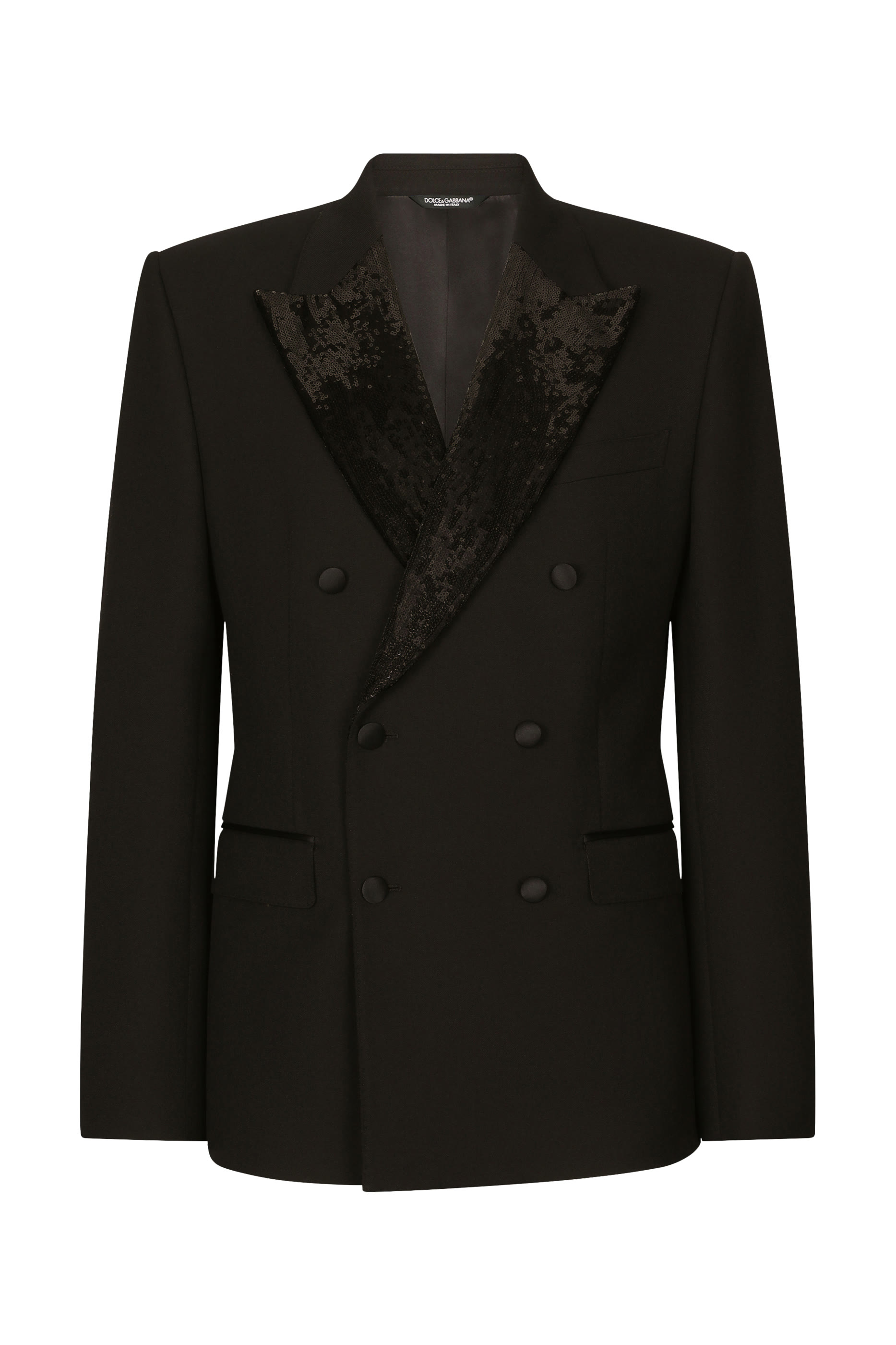 جاكيت توكسيدو بقصة سيسيليا وصفي أزرار صوف