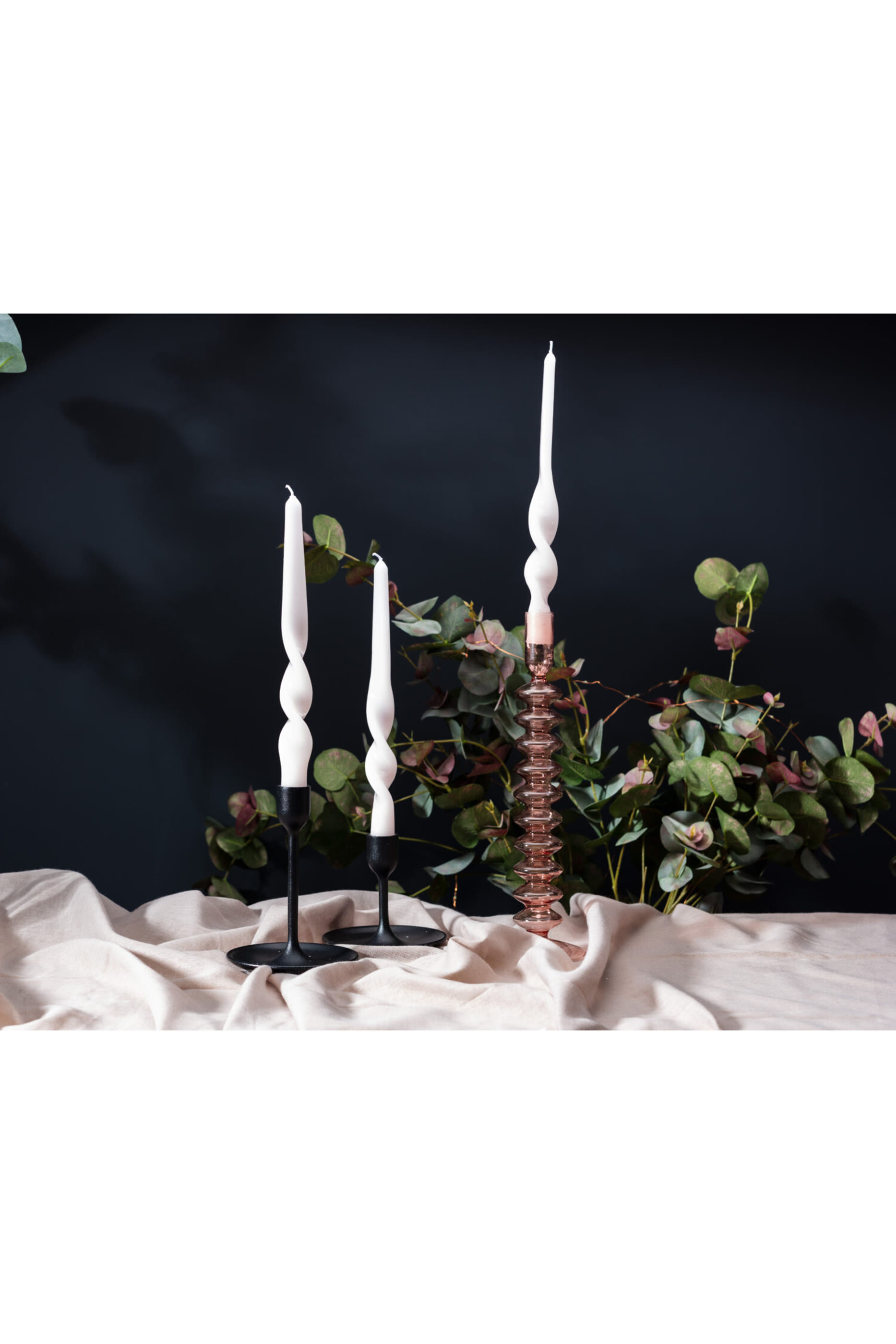 مجموعة شموع تويست تابر، 3 قطع