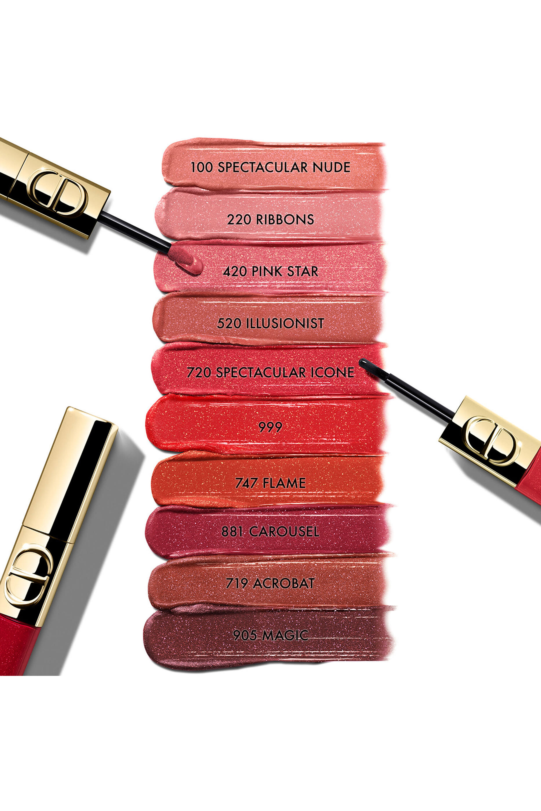 أحمر شفاه سائل روج ديور فوريفر لامع بطرف ملمع