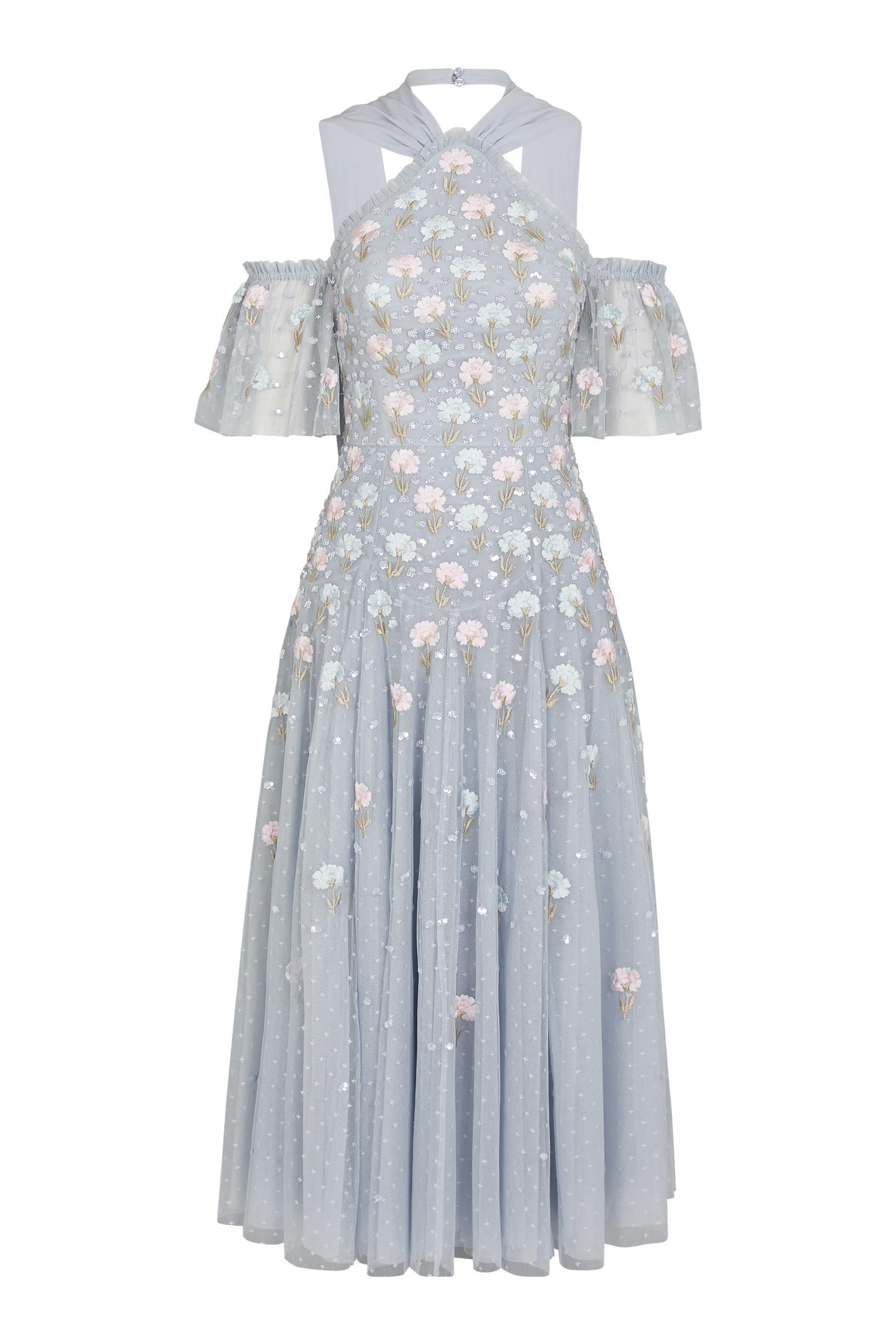 فستان بالرينا دينديليون ديستي برباط حول الرقبة