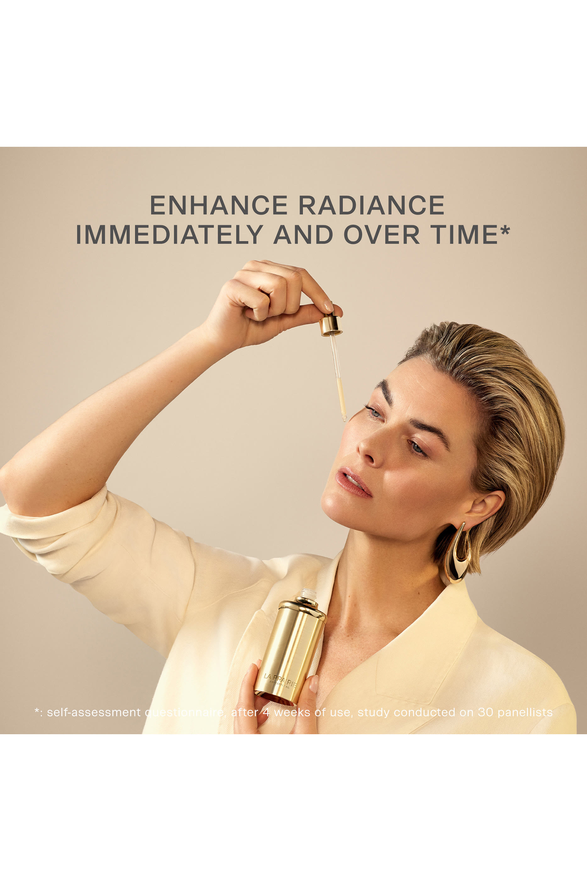 عبوة إعادة ملء سيروم بيور غولد لإشراق البشرة