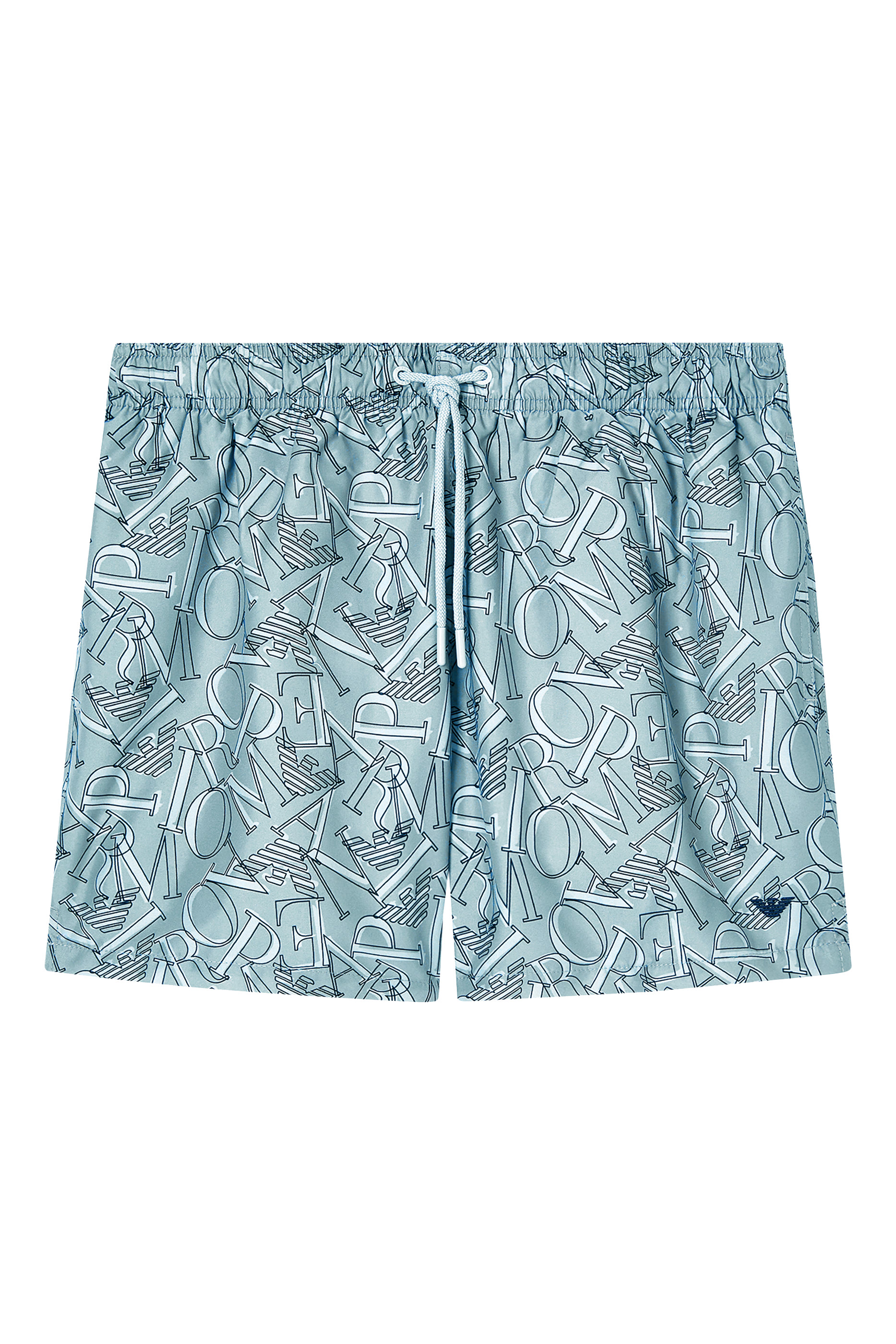 شورت سباحة بشعار الماركة