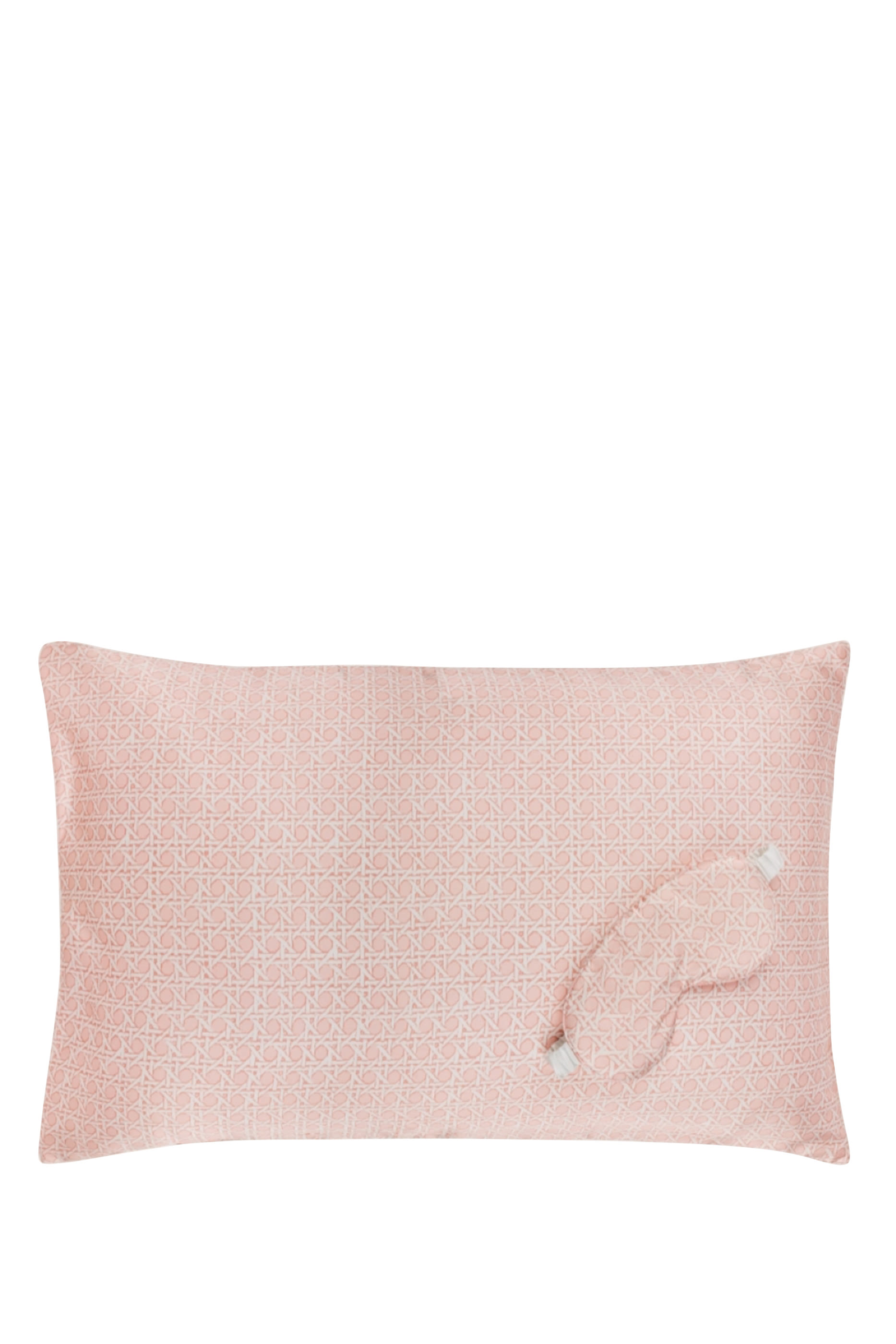 طقم غداء وسادة حرير راتان في صندوق هدايا جميل