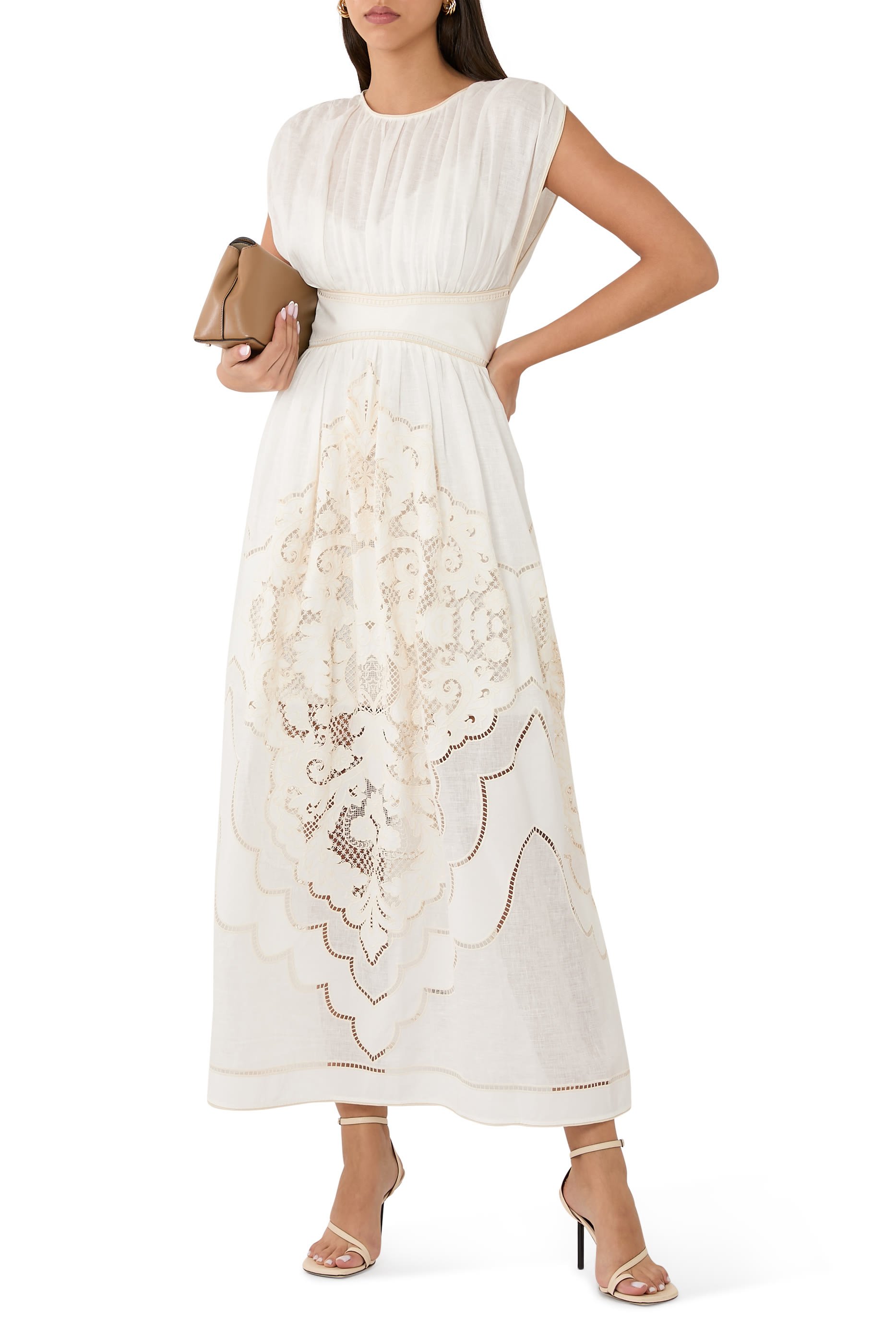 فستان دايلايت بقصة ضيقة عند الخصر