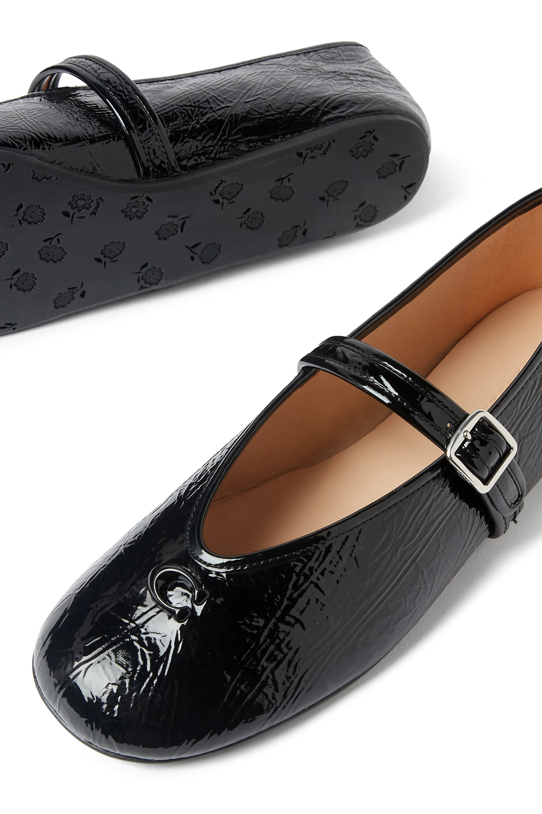 حذاء بالرينا ماري جاين جلد