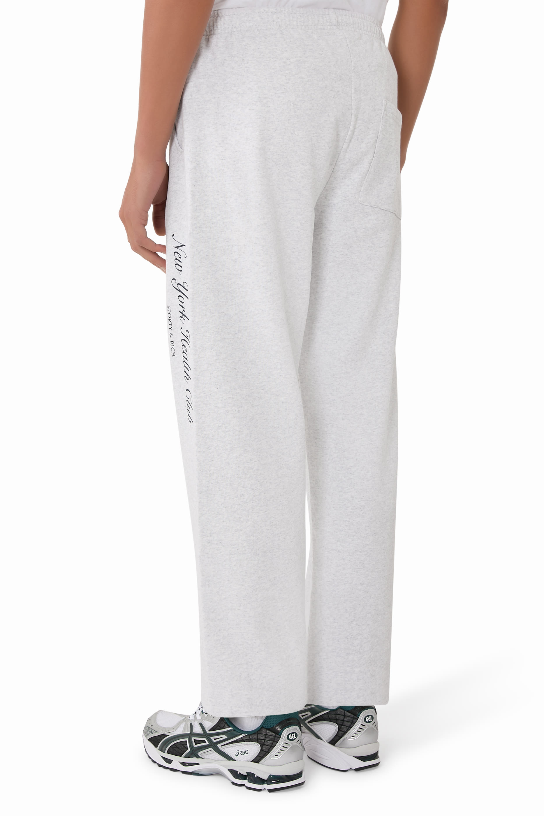 بنطال رياضي بشعار الماركة