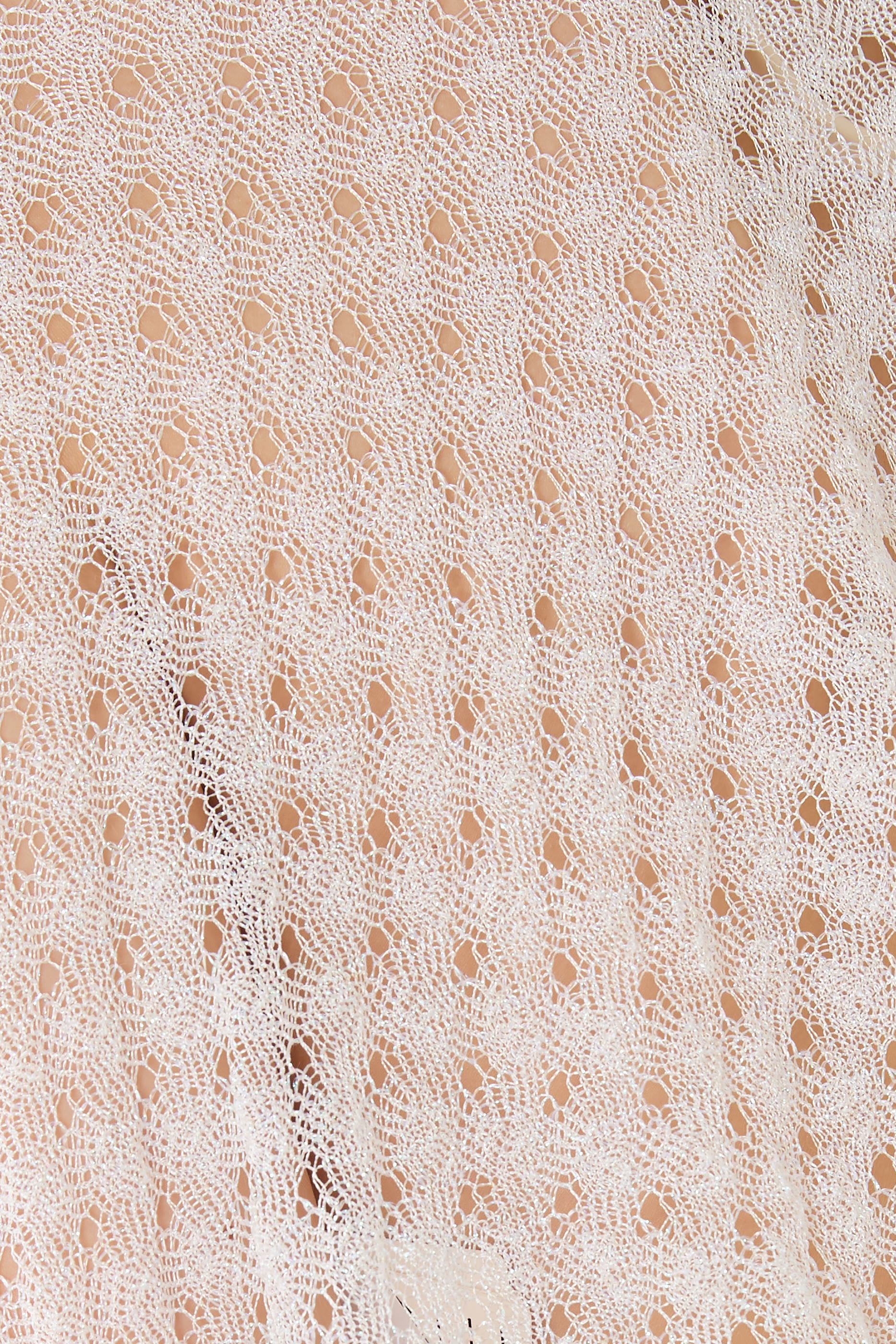 قفطان قصير للإرتداء فوق ملابس السباحة نسيج فيسكوز لامع وراشيل