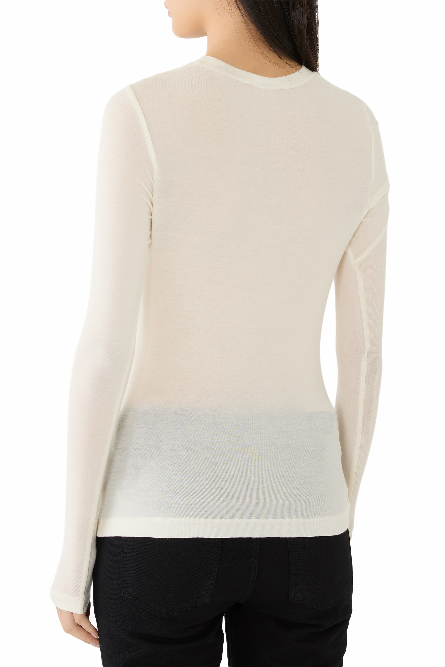 تيشيرت ليسا بأكمام طويلة