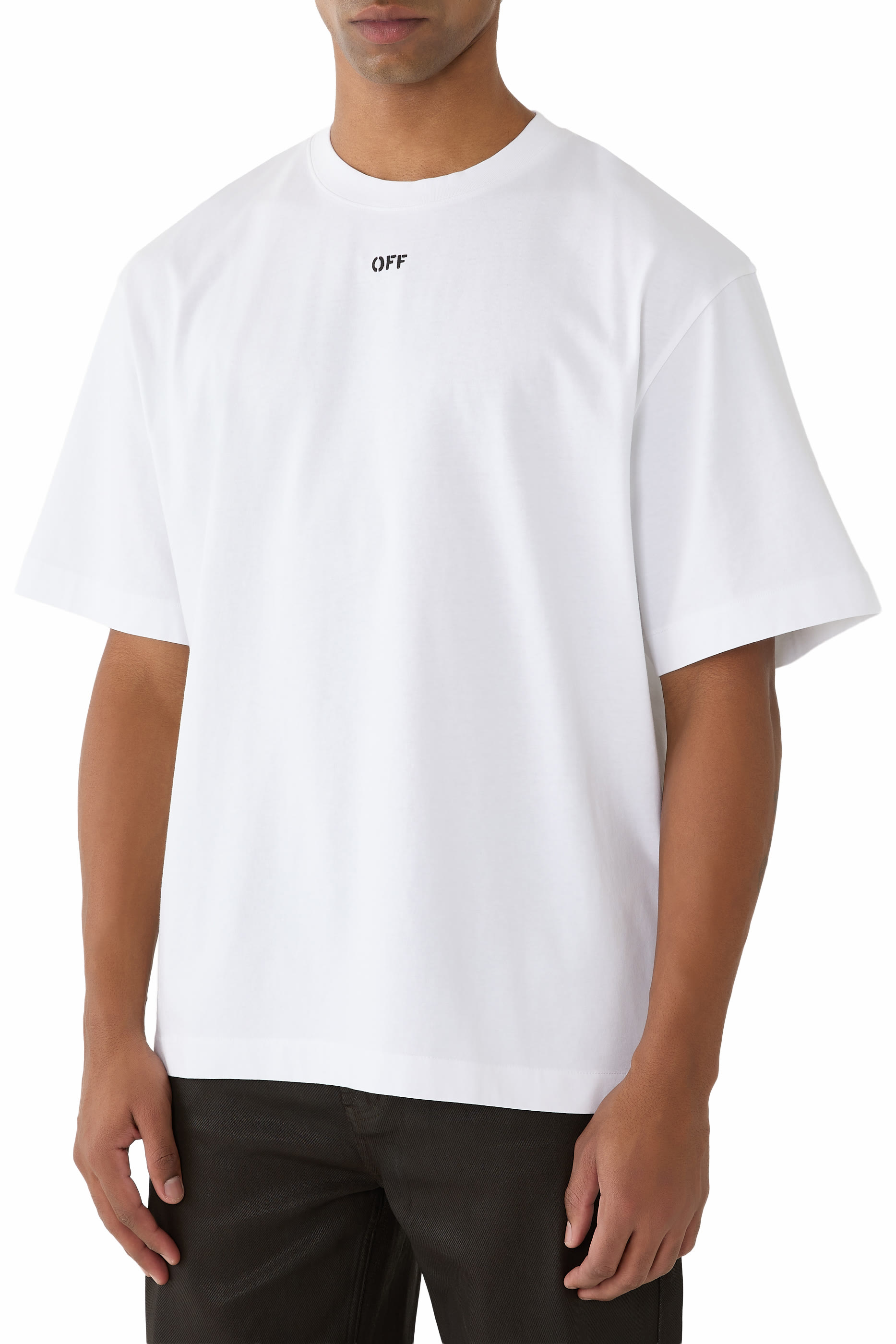 تيشيرت سكيت بشعار الأسهم بتصميم سلاسل 