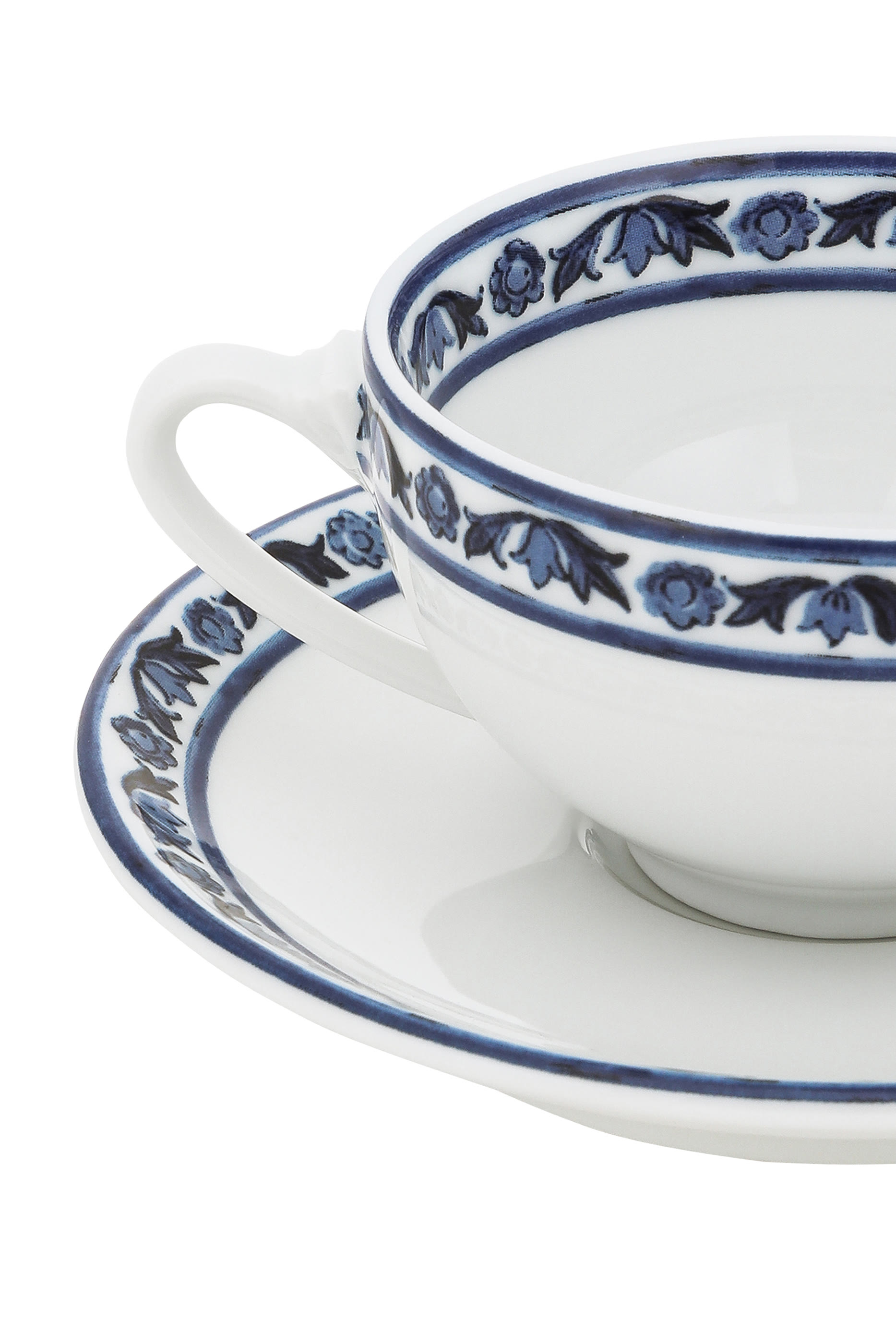 مجموعة طبق وفنجان قهوة بلو ميديتيرانيو، 2 قطع