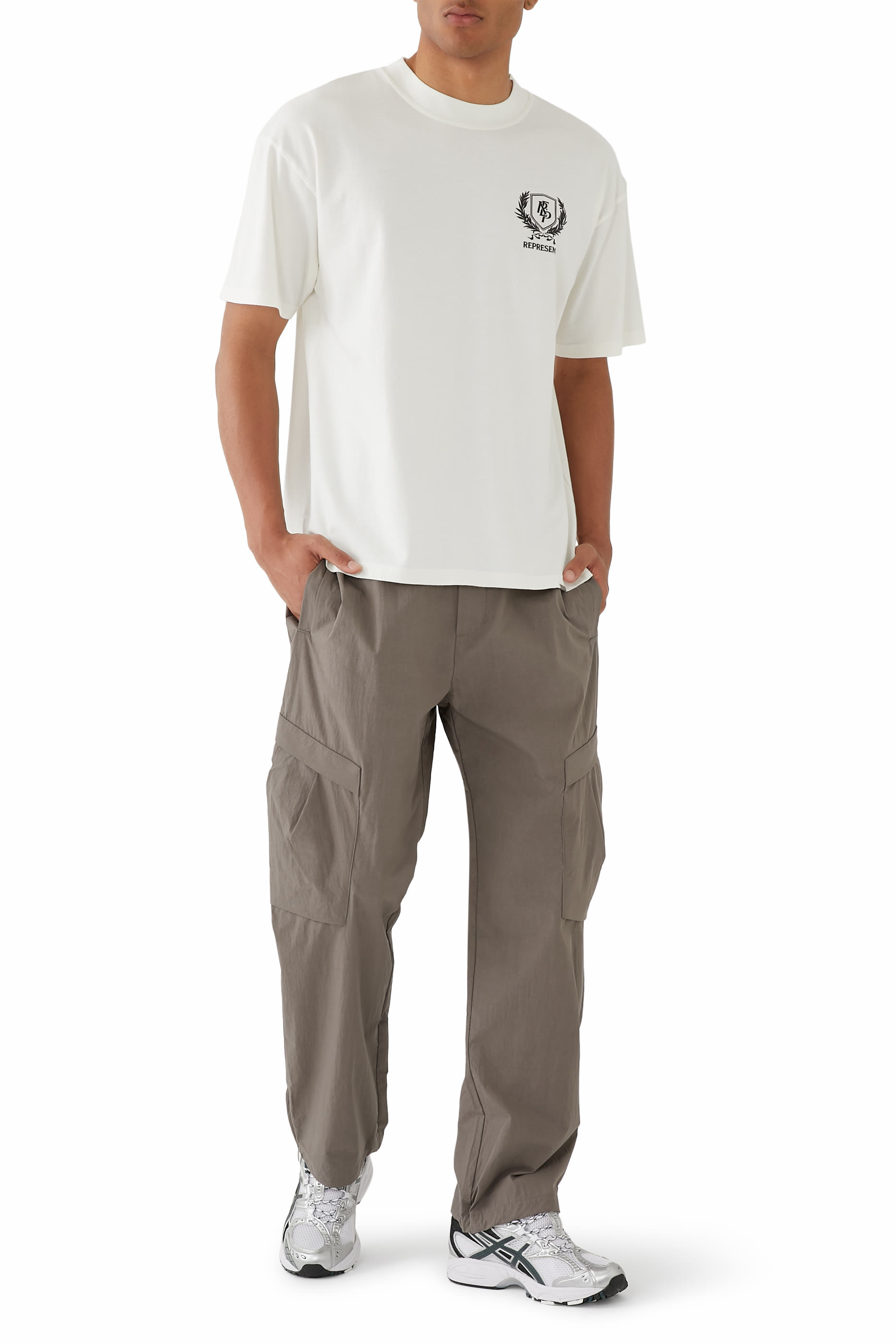 بنطال كارجو قماش معالج