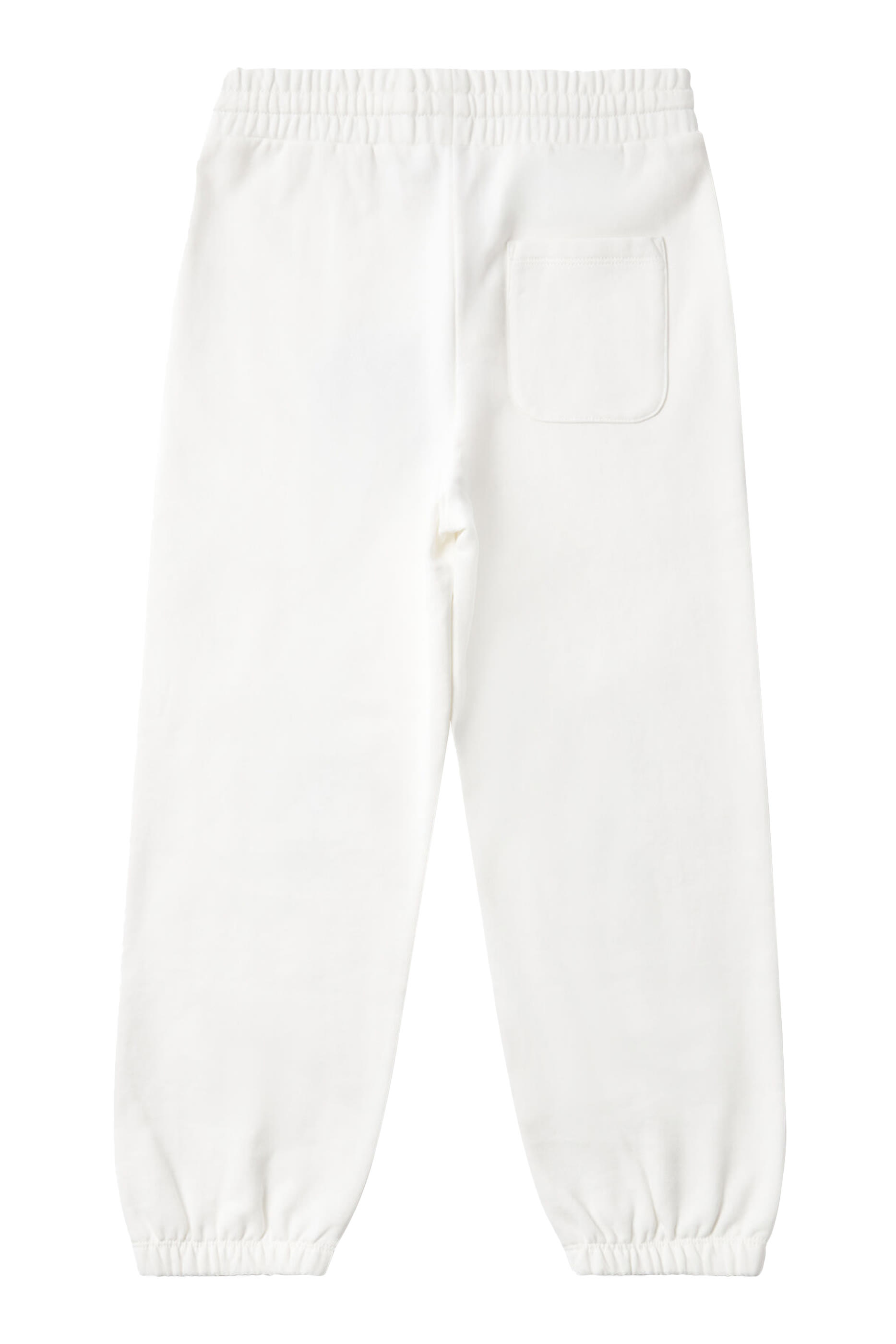 بنطال رياضي برباط وطبعة زهور غرافيكية للأطفال