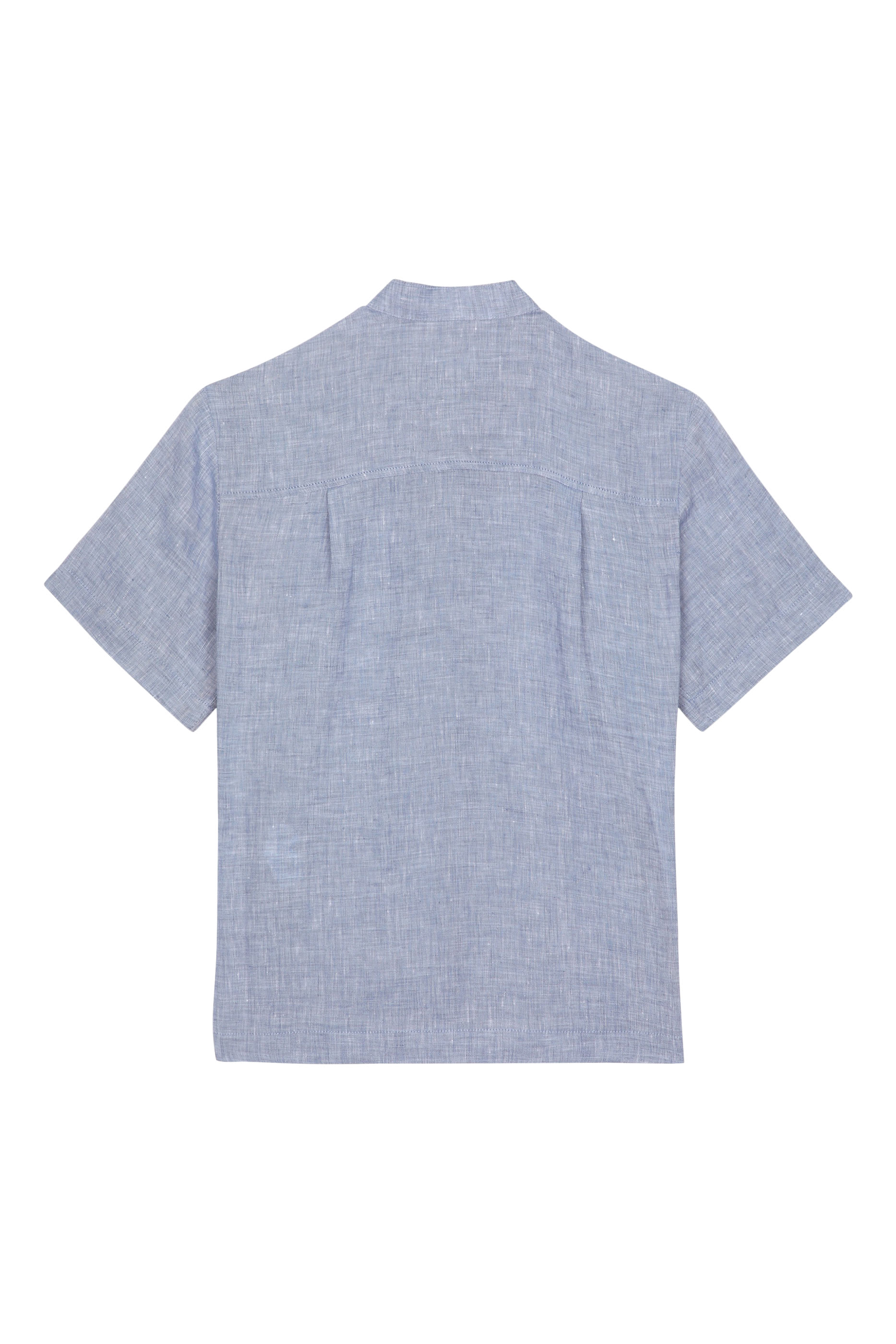 قميص بشارة بشعار الماركة كتان للأطفال