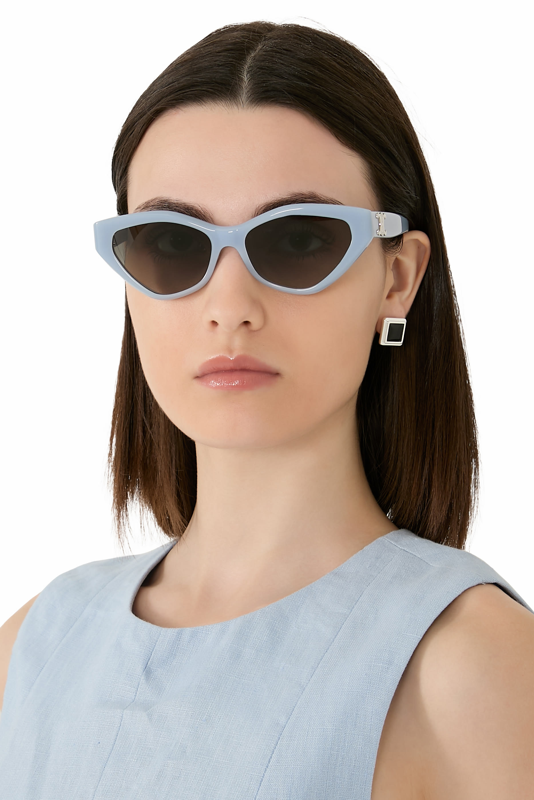 نظارة تريومف شمسية بإطار بتصميم عين القطة