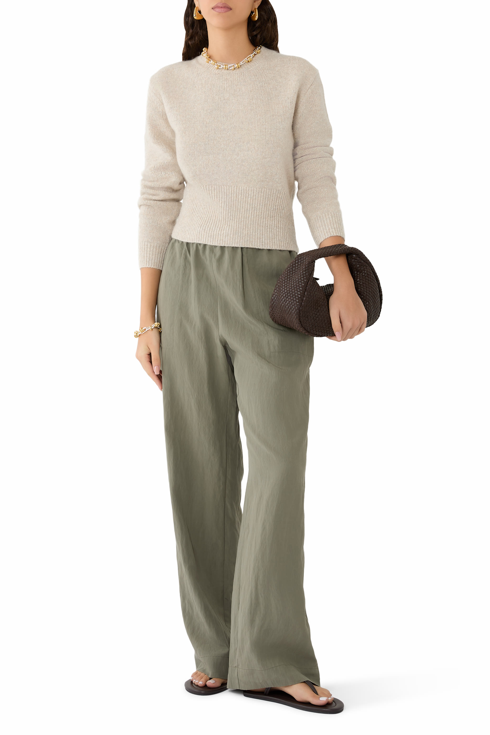 حقيبة بون بون بنسيج متداخل