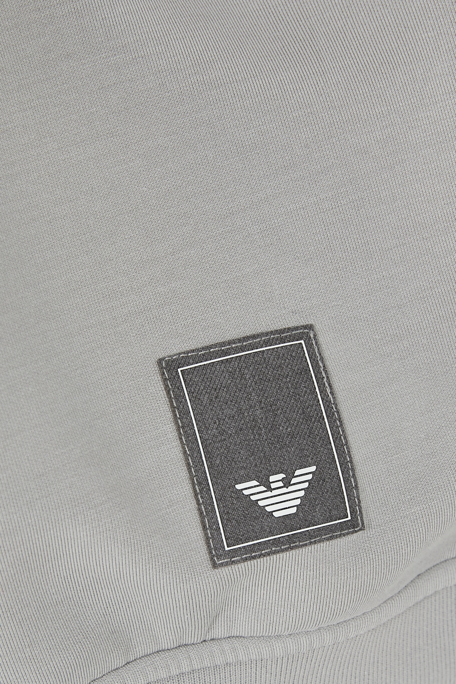 هودي جرسيه برقعة بشعار الماركة