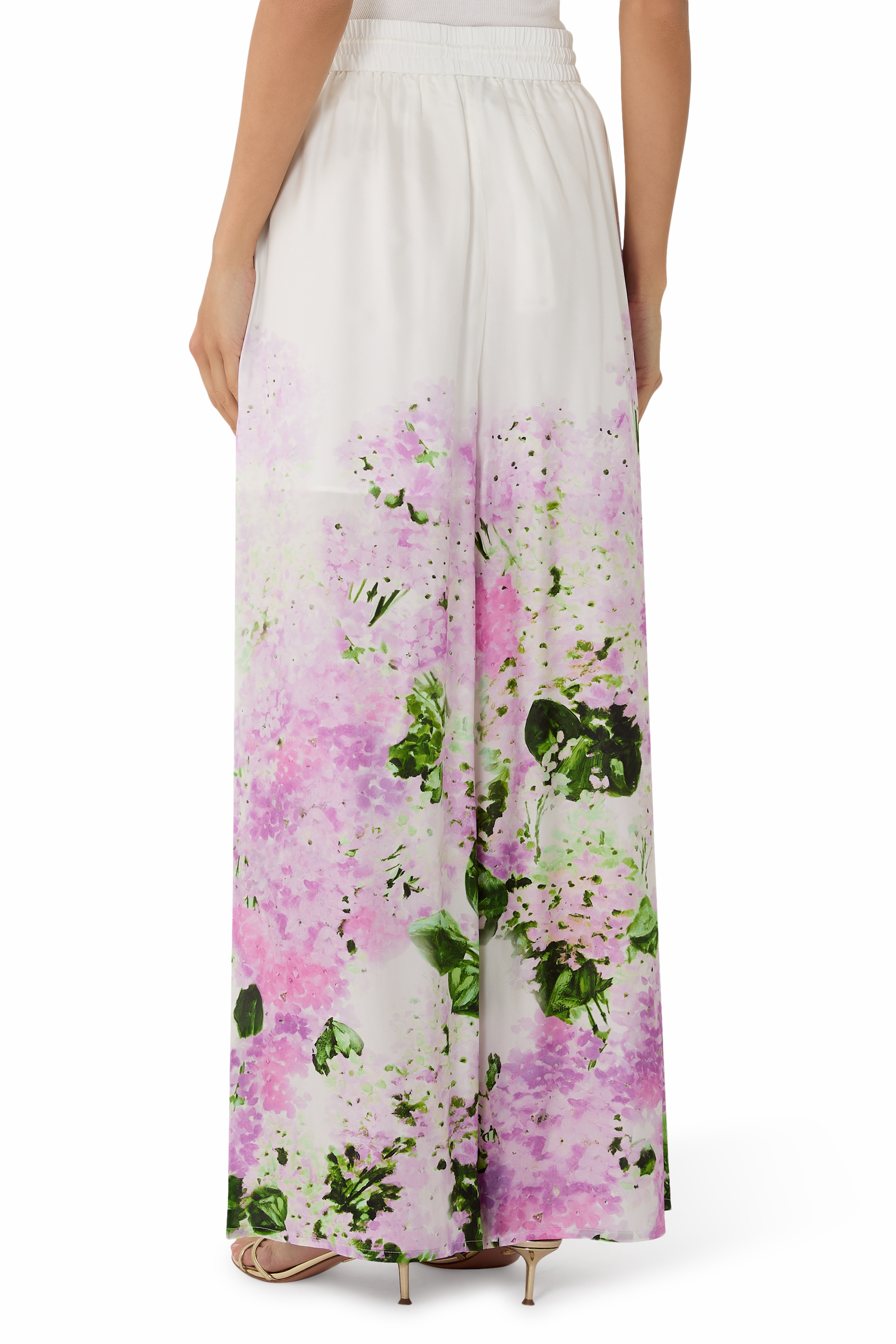 بنطال روزيتا حرير