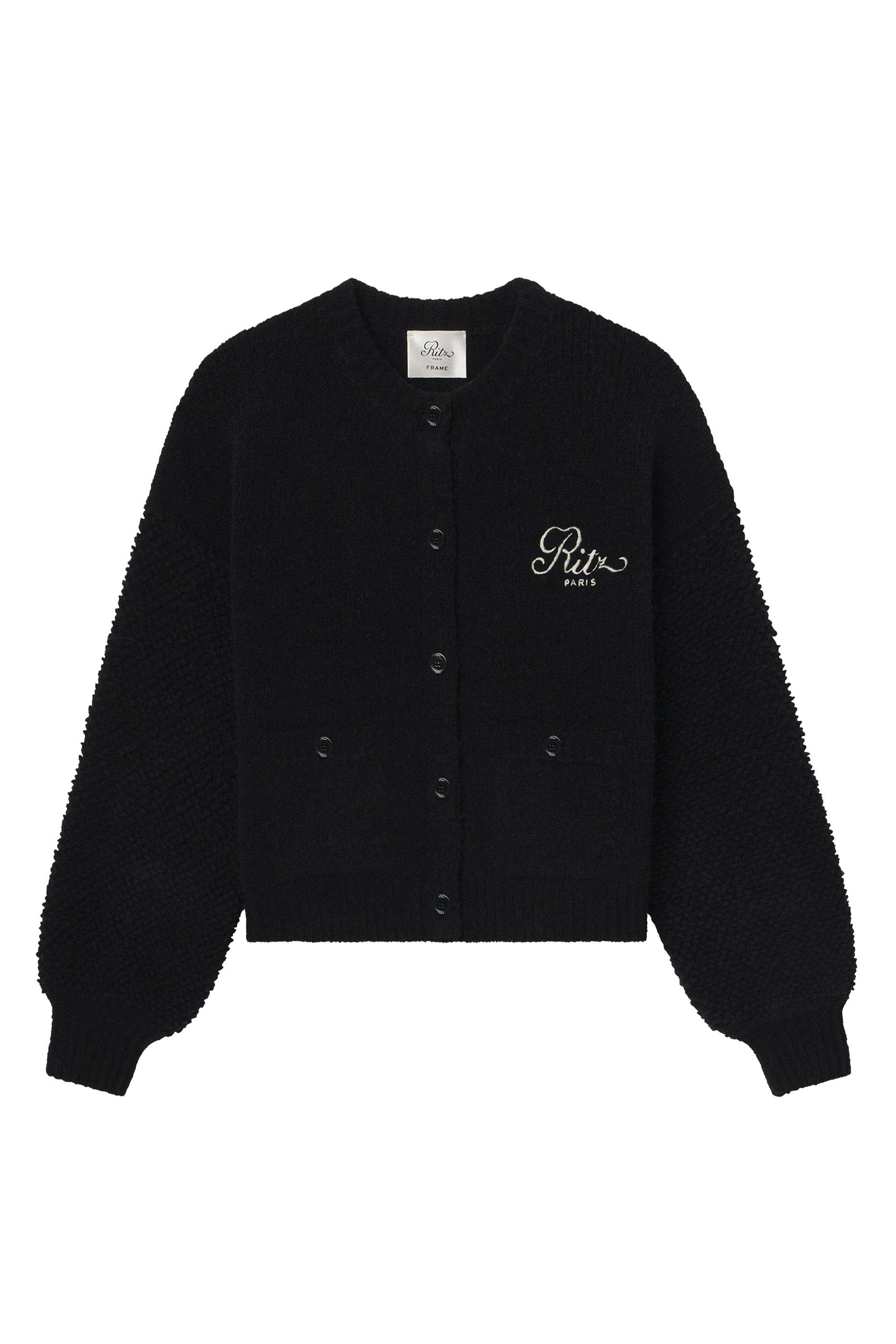 كنزة ريتز بحياكة متنوعة