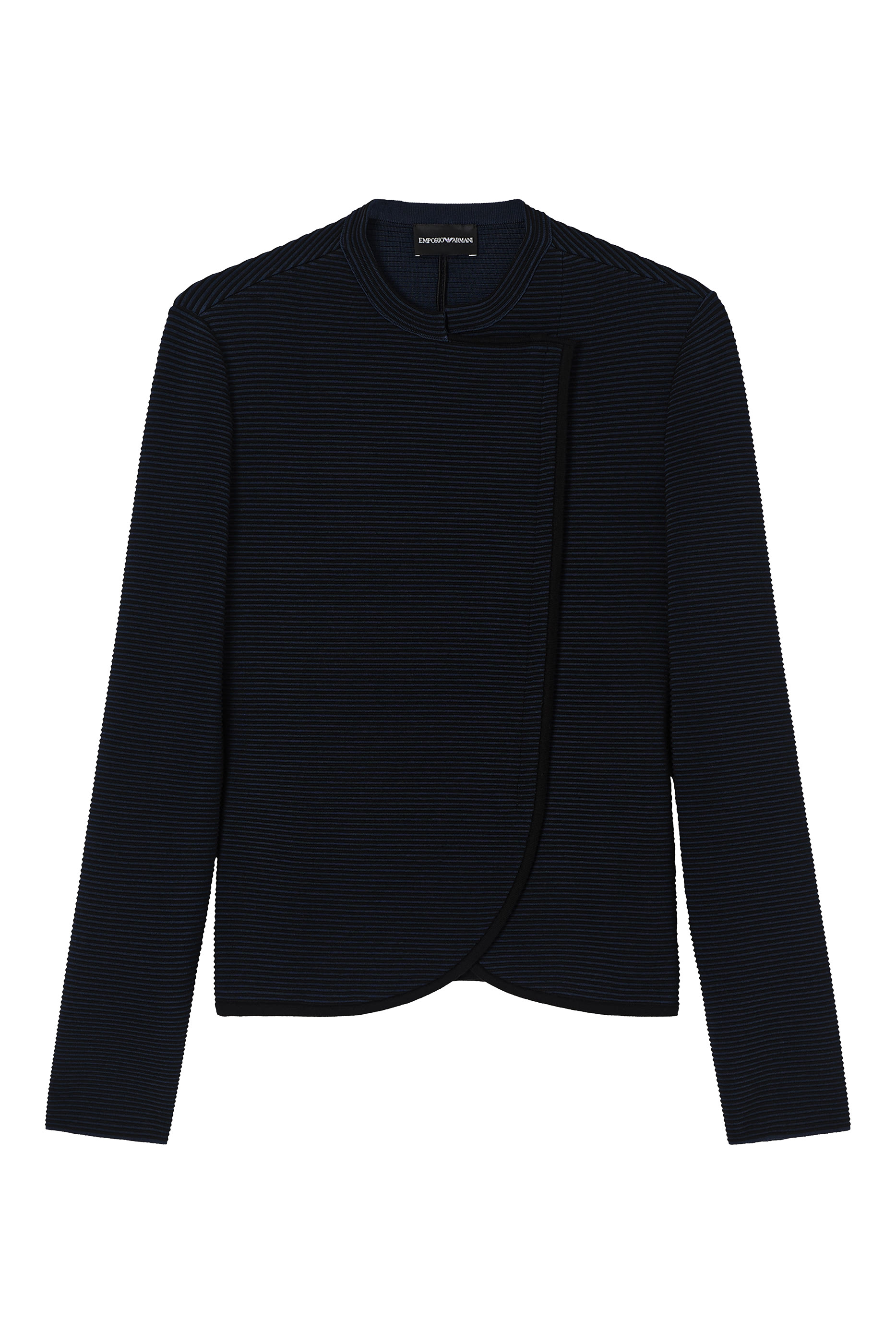 ASV Ottoman Fabric Jacket with Off-Centre Closure