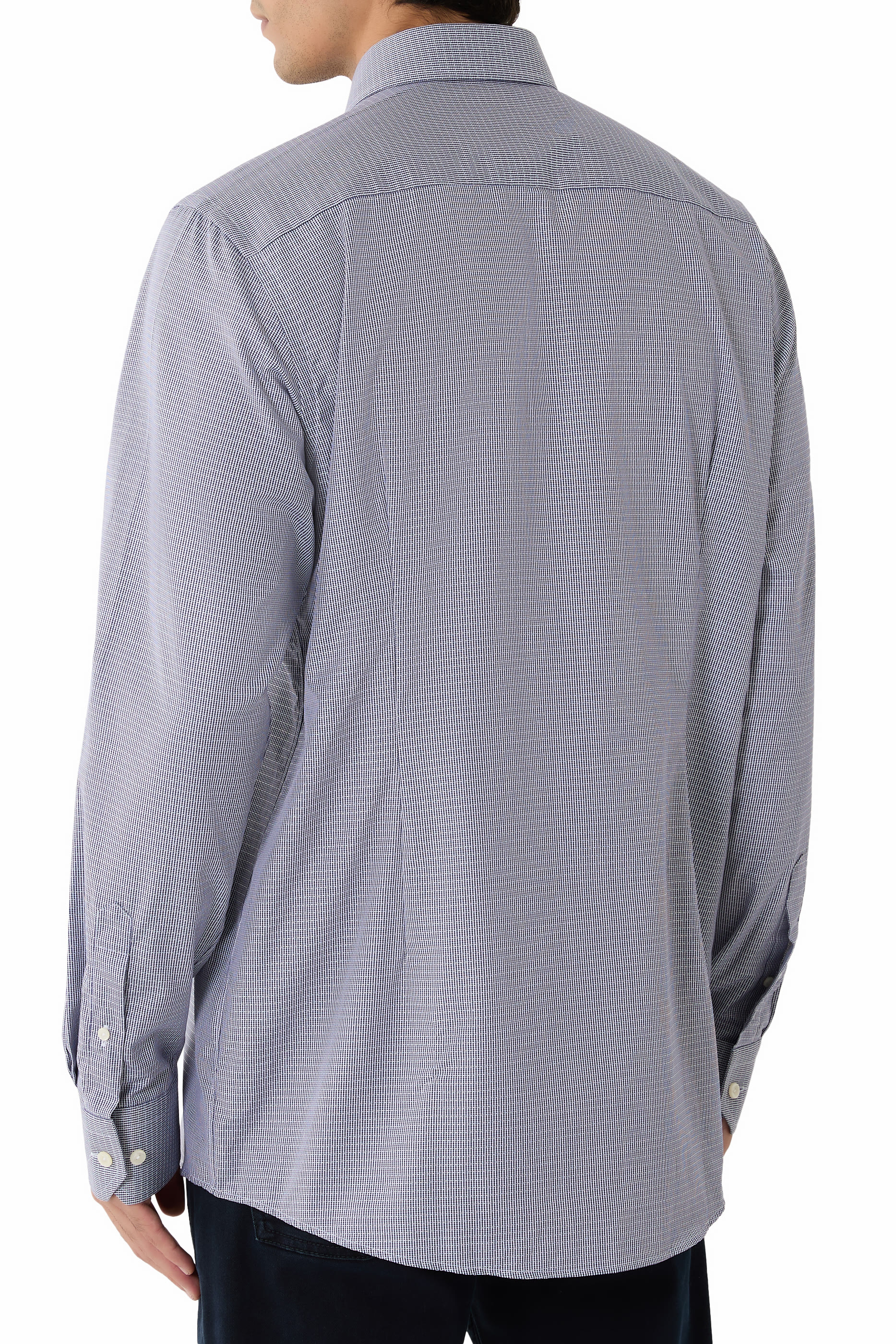  Semi Solid Signature Dobby Shirt