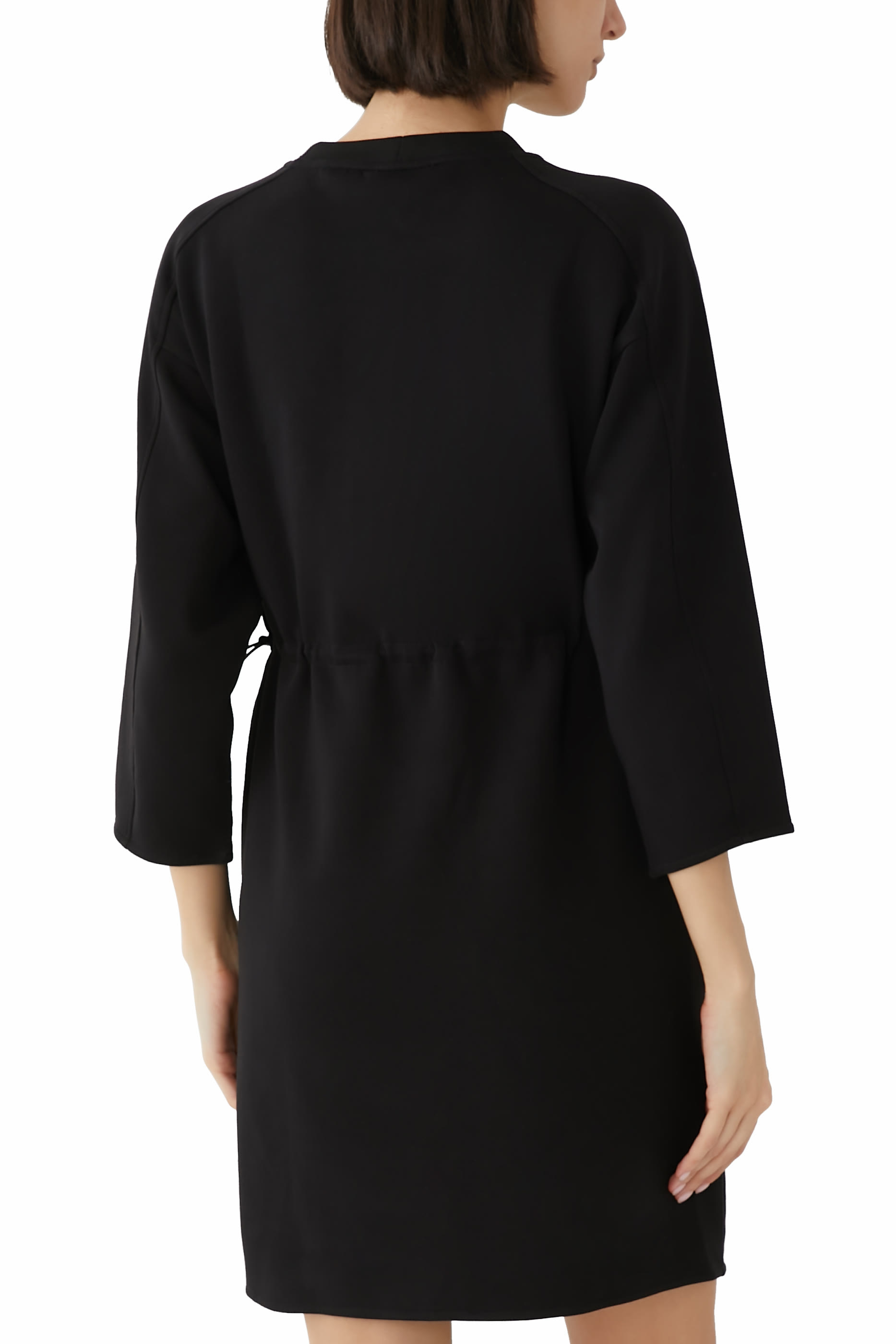 فستان برباط تضييق على الخصر جيرسيه