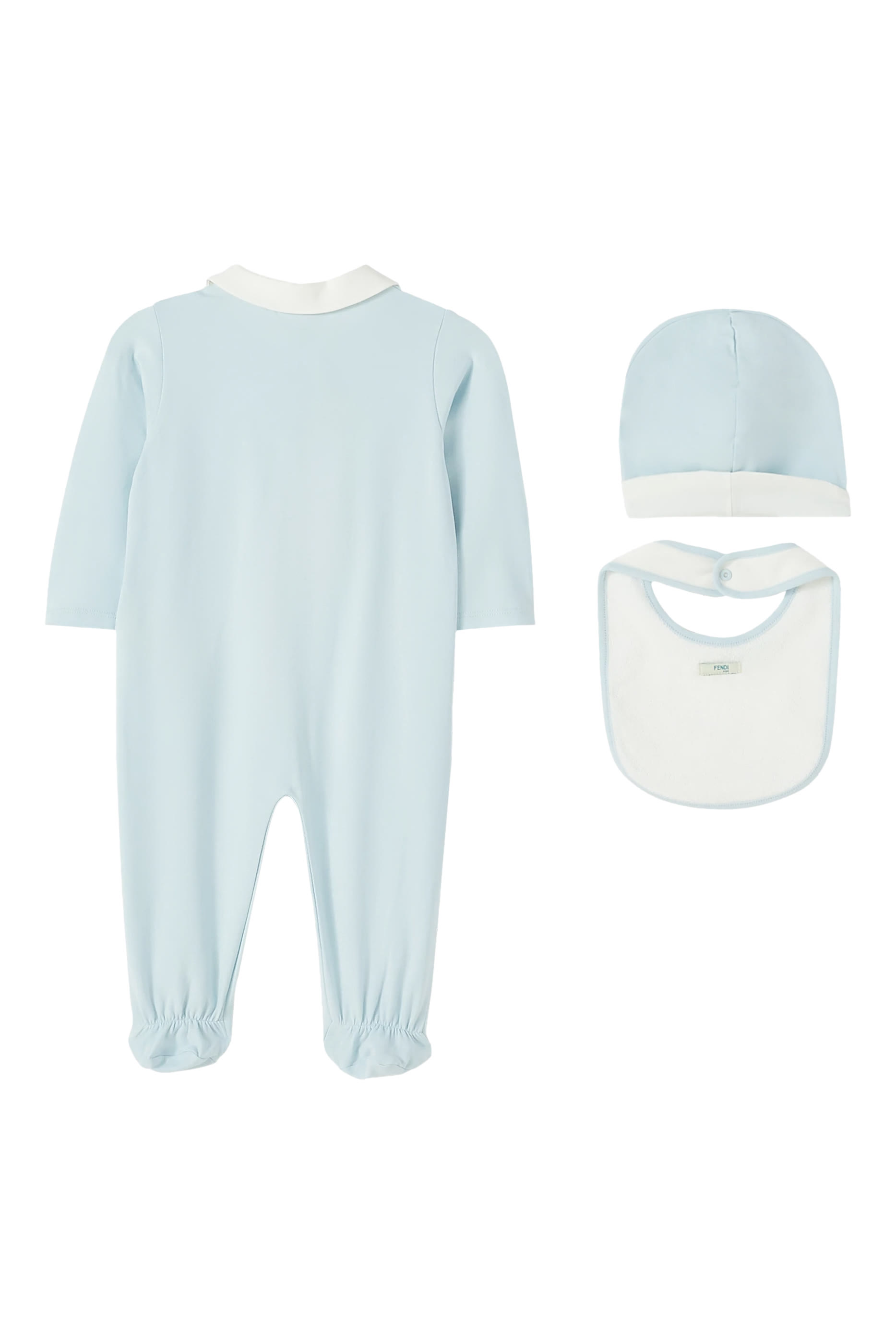 طقم مزين بشعار الماركة للأطفال