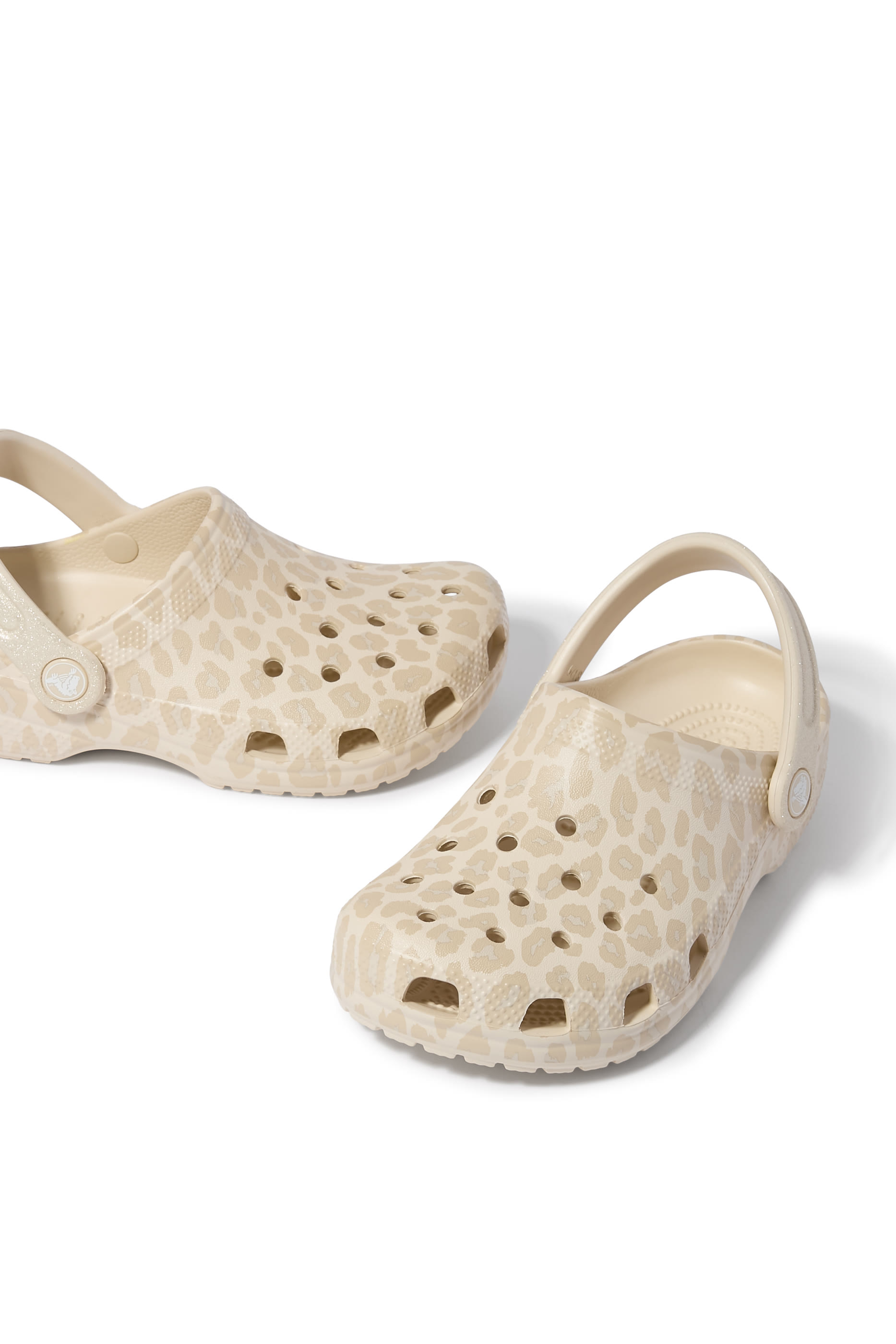 صندل كلاسيك مفتوح بنقشة جلد فهد جليتر للأطفال