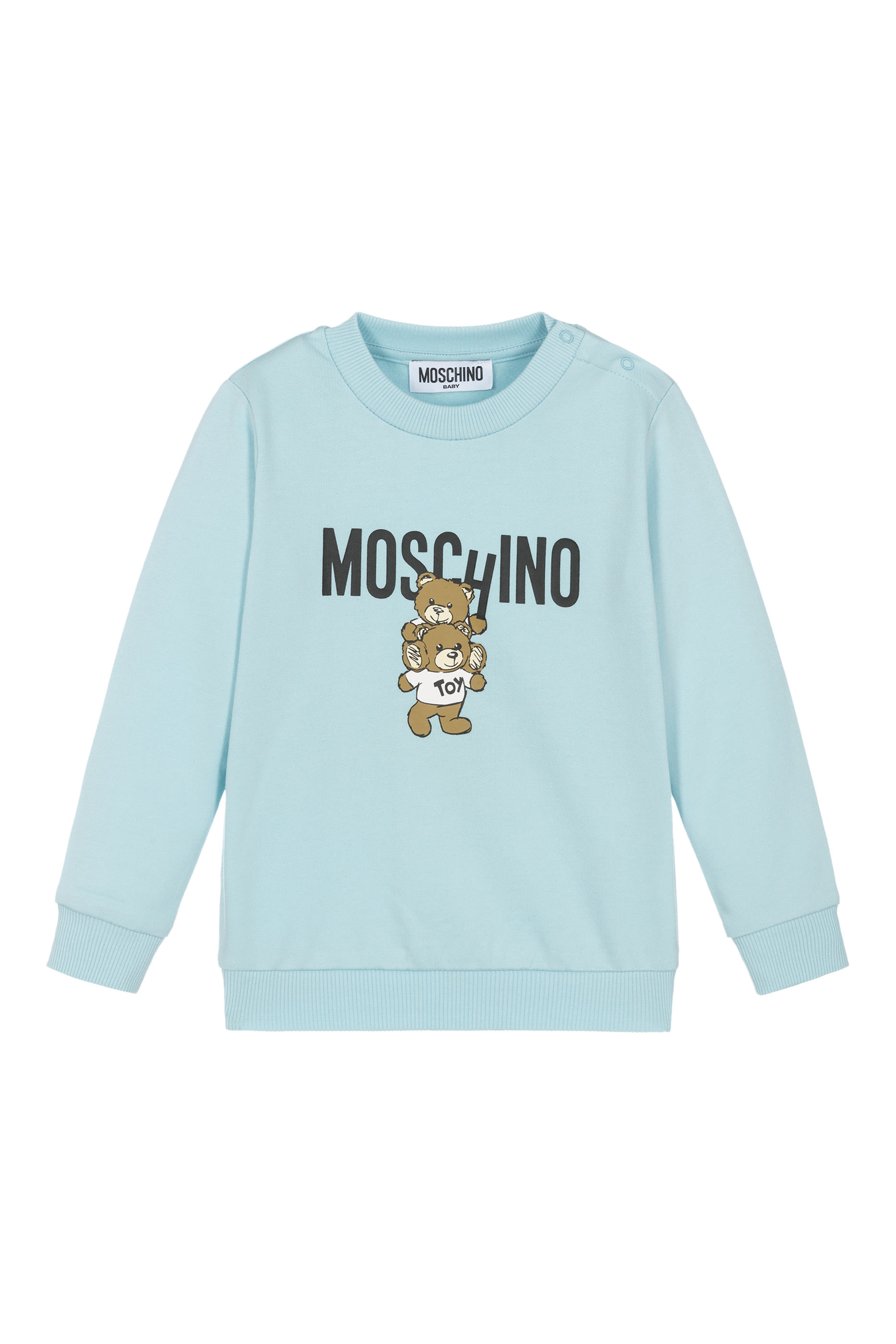 بدلة رياضية بطبعة الدب تيدي قطن وصوف للأطفال