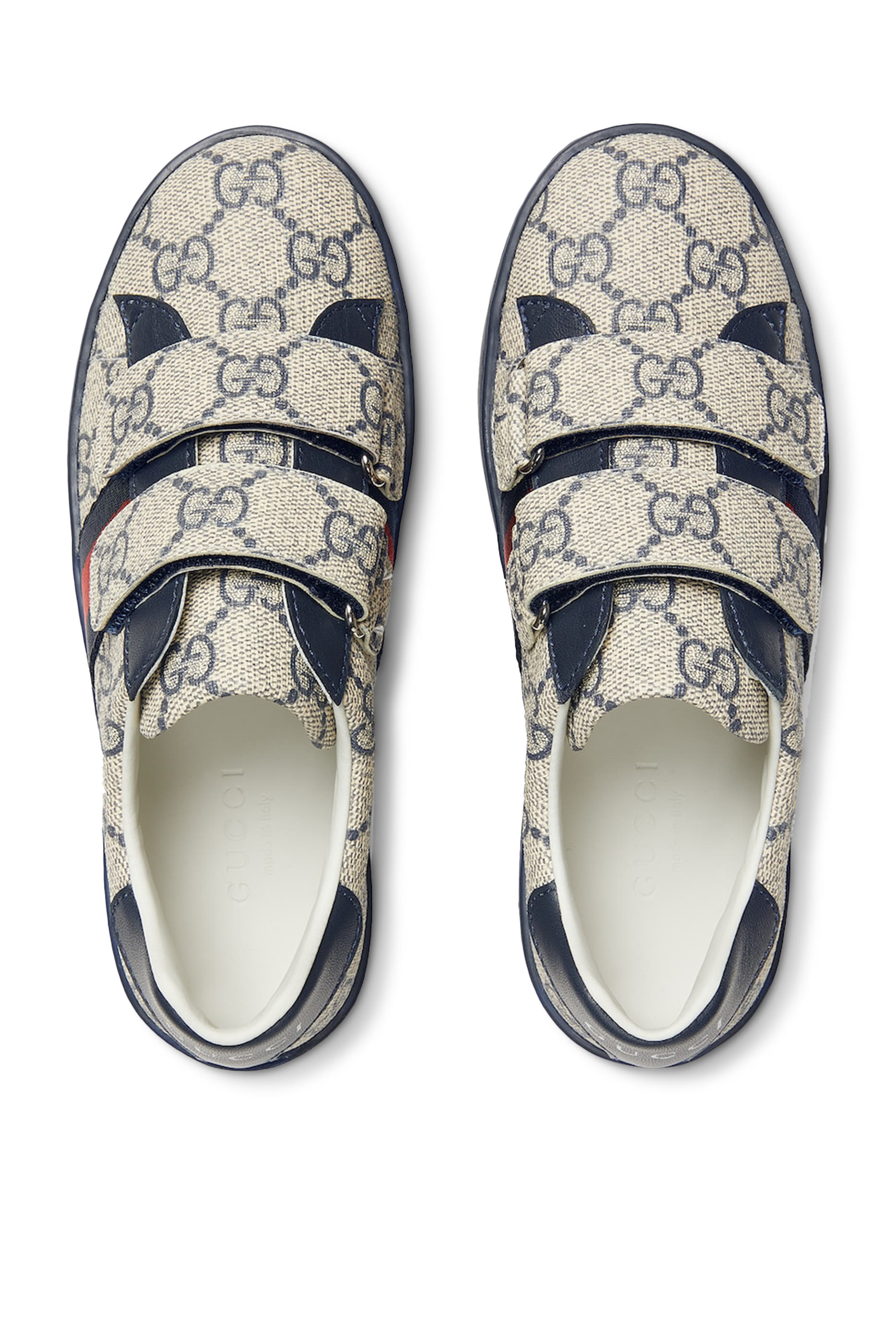 سنيكرز للأطفال قماش قنب سوبريم بنقشة حرفي شعار الماركة